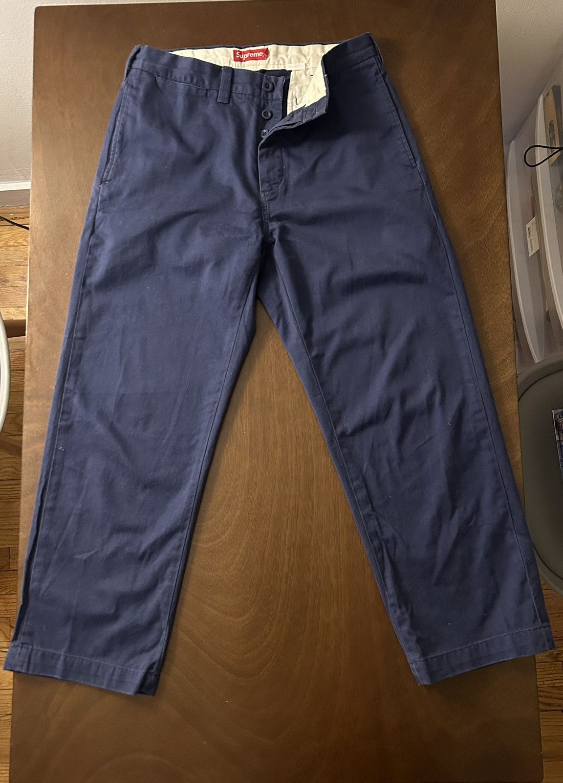 Supreme Supreme Purple Pants Size US 30 / EU 46 - 2 Thumbnail