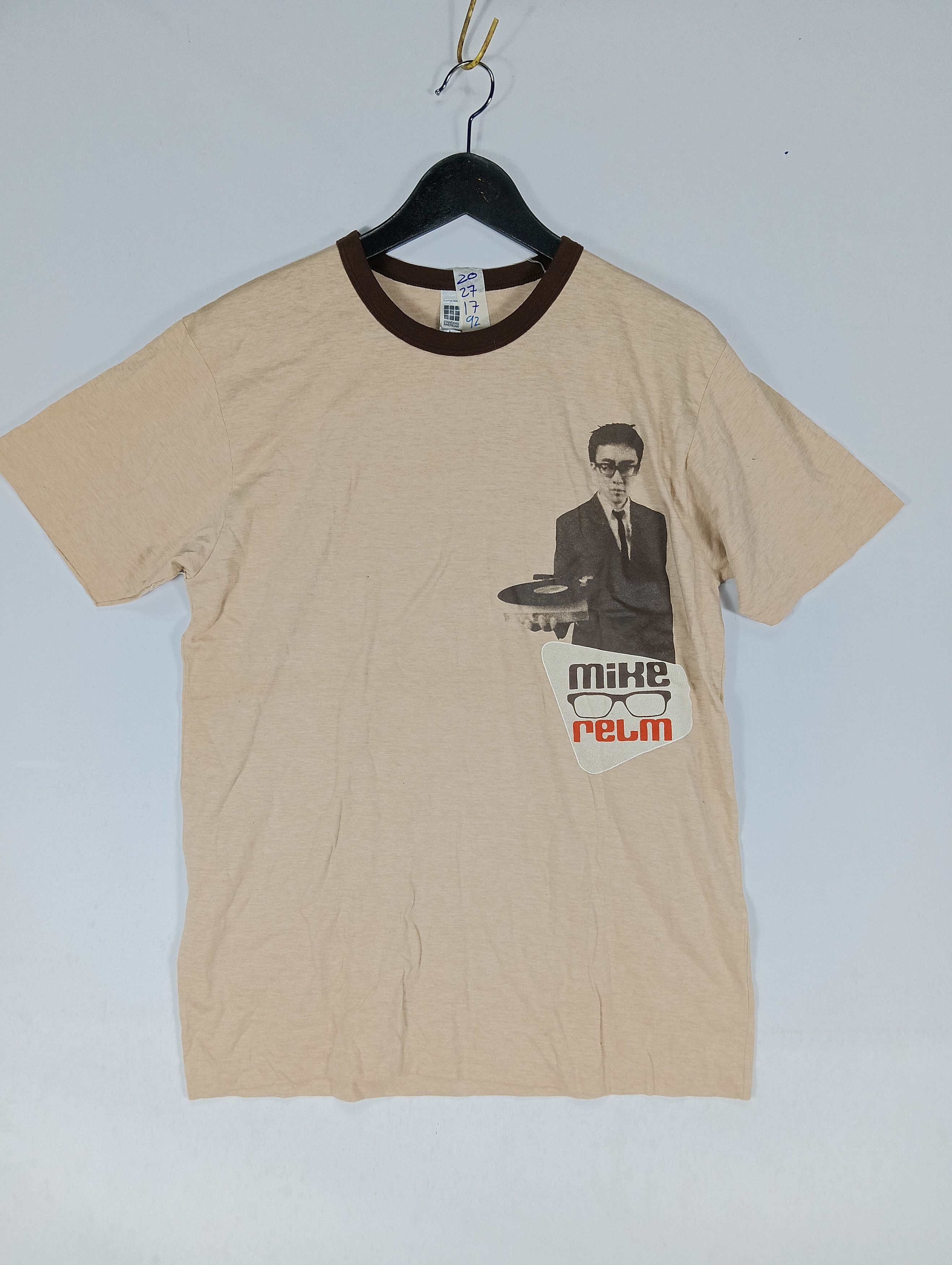 Other vintaGE mike relm turn table disk jockey ringer TEE Size US M / EU 48-50 / 2 - 2 Thumbnail