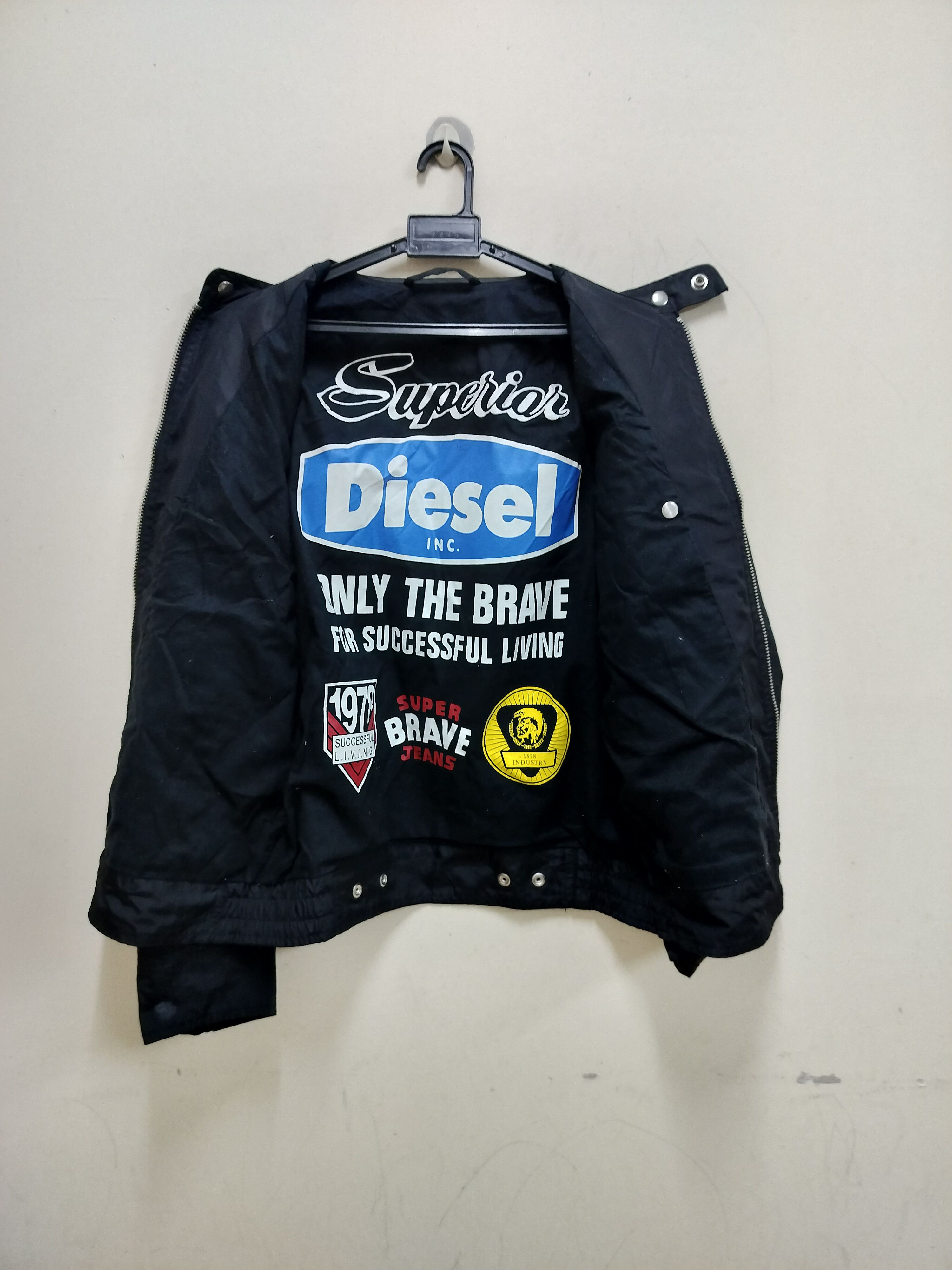 Diesel Diesel Italy Zipper Rider Jacket Size US S / EU 44-46 / 1 - 2 Thumbnail