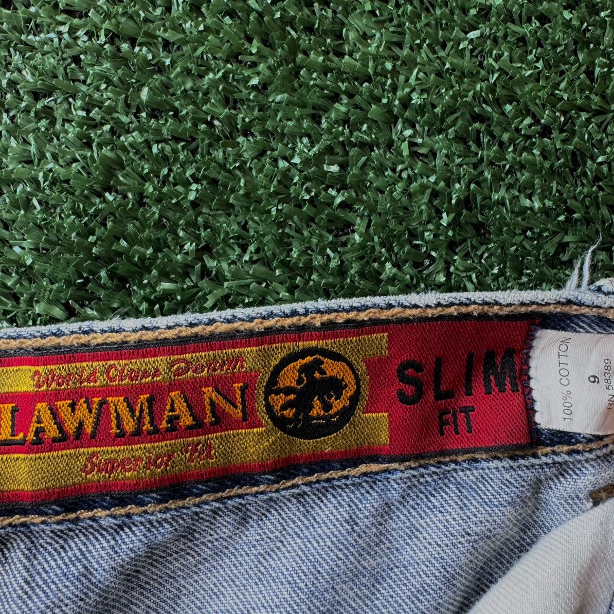Vintage Vintage 70s Lawman Side-Button Authentic Western Jeans Size 30" / US 8 / IT 44 - 6 Thumbnail