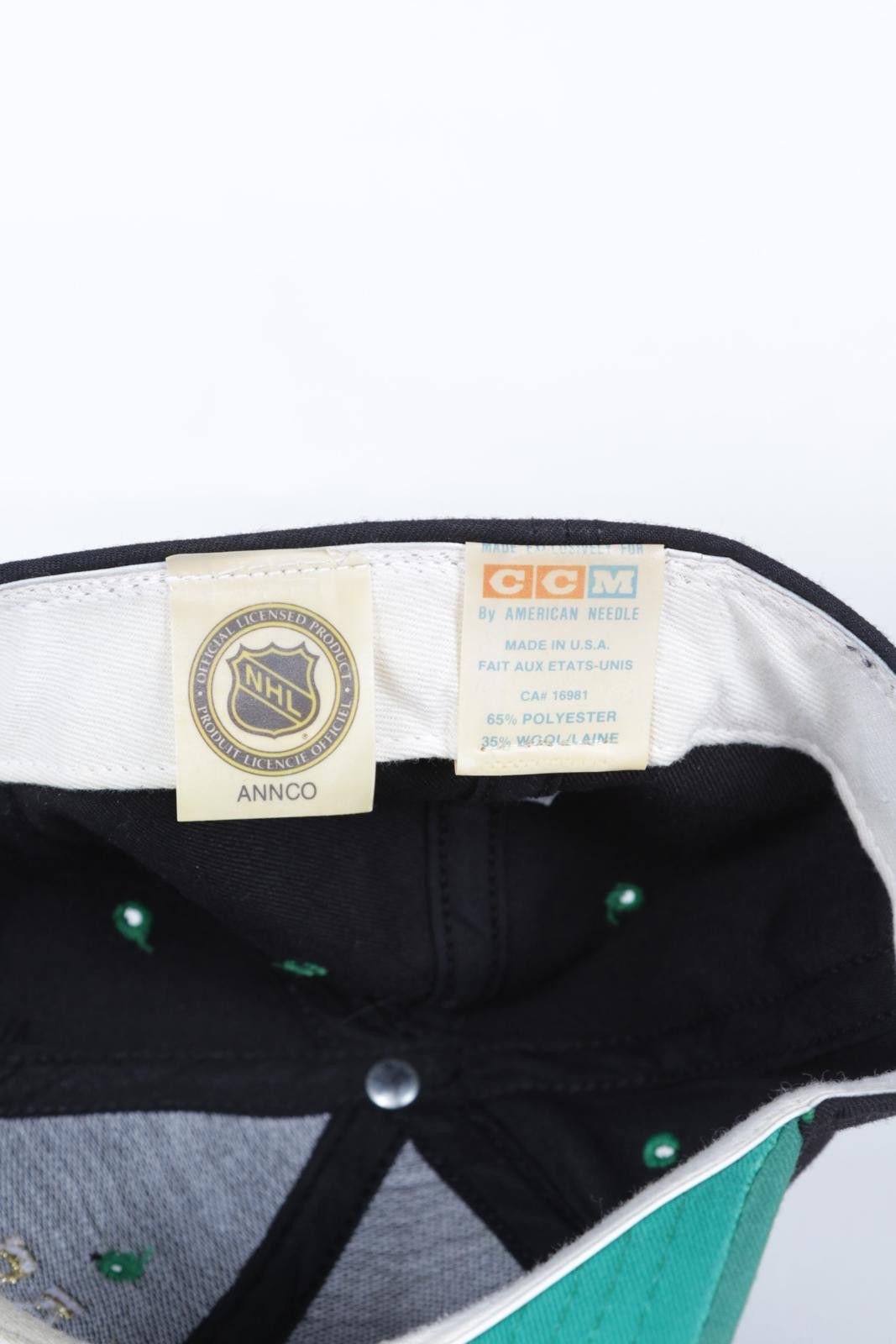 Ccm 90's CCM Dallas Stars Fitted Cap Size ONE SIZE - 5 Thumbnail