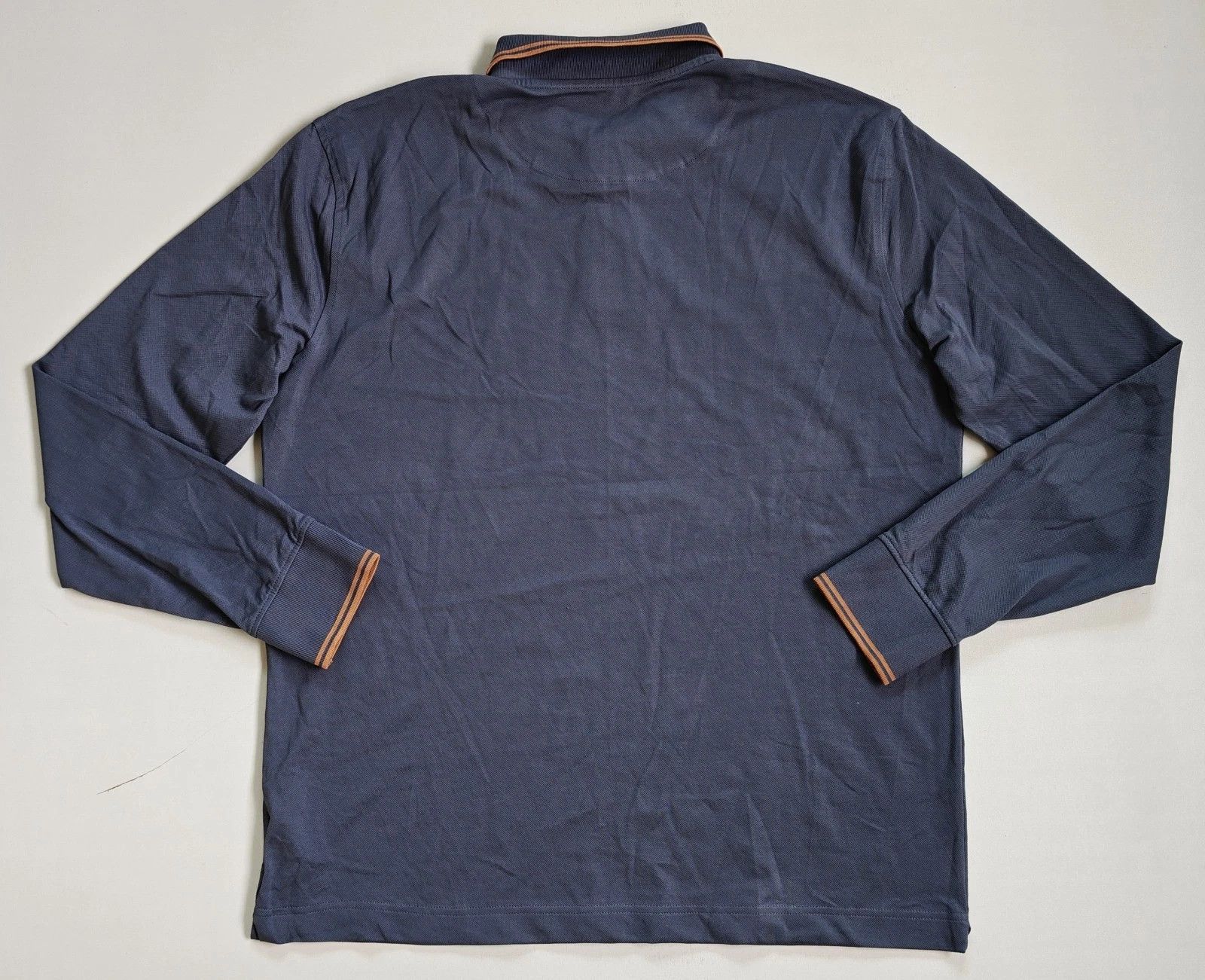 Harmont & Blaine Harmont & Blaine Longsleeves Polo Shirt ASM/2142 Size US XXL / EU 58 / 5 - 8 Thumbnail