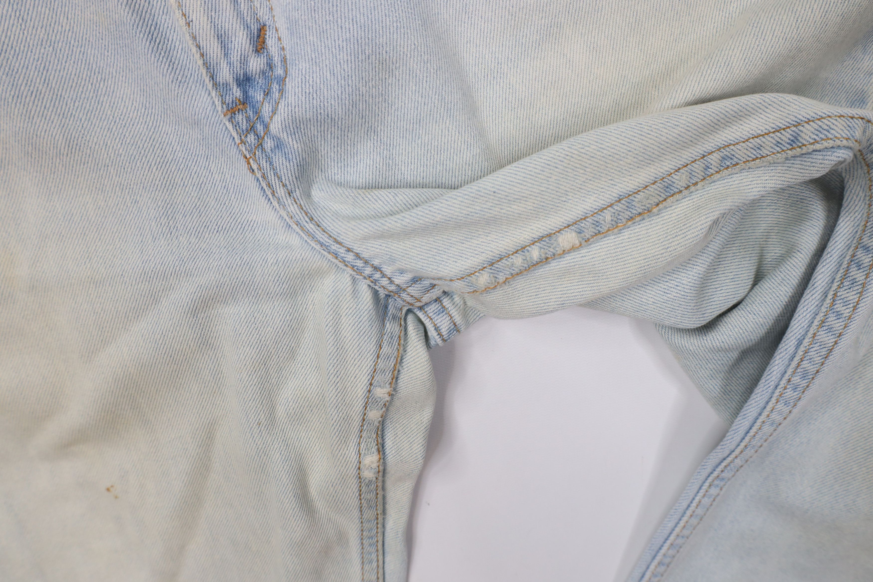 Levi's Vintage 90s Levis 515 Lower Rise Bootcut Wide Leg Jeans USA Size 34" / US 12 / IT 48 - 8 Thumbnail