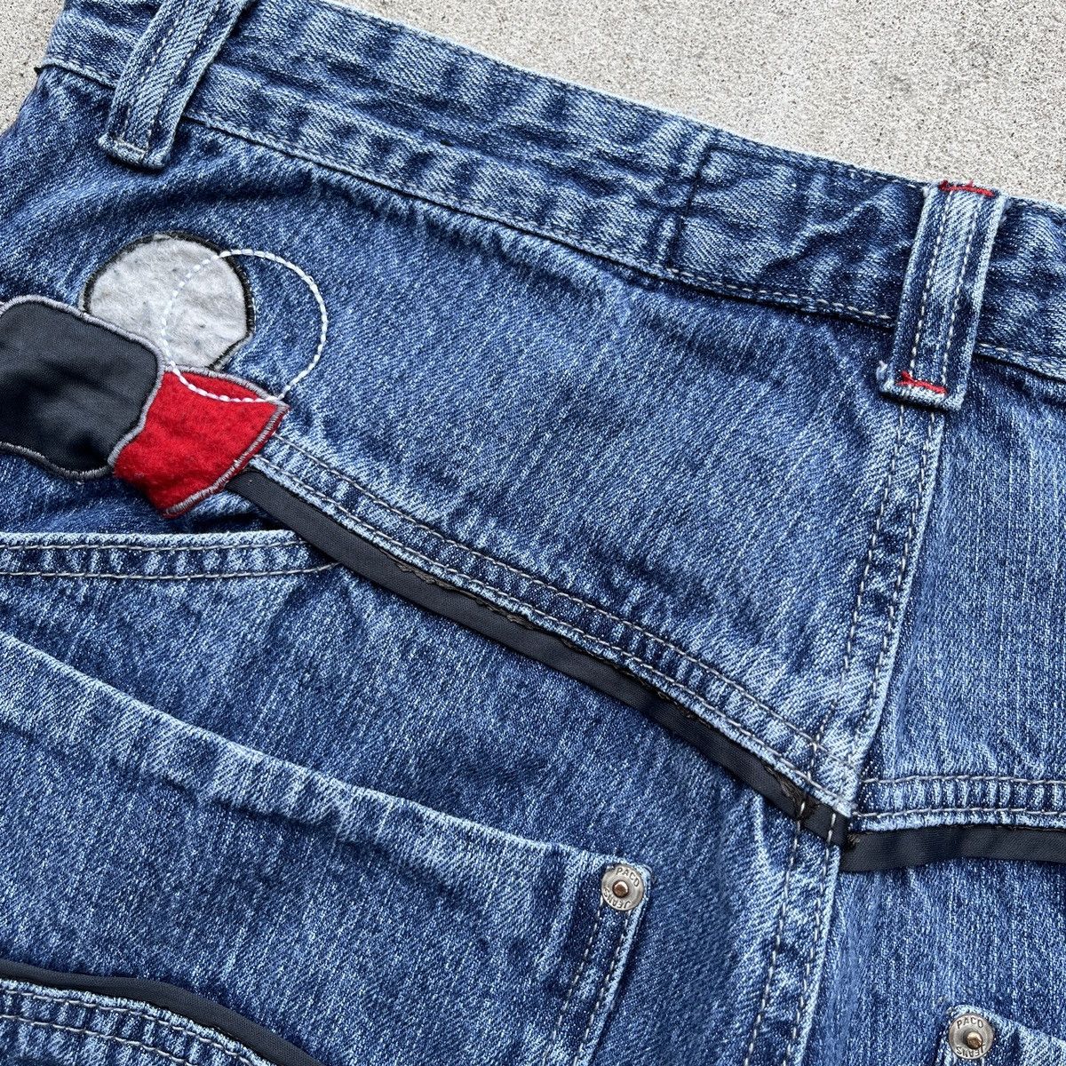 JNCO Vintage Paco Jeans Baggy Size US 36 / EU 52 - 8 Thumbnail