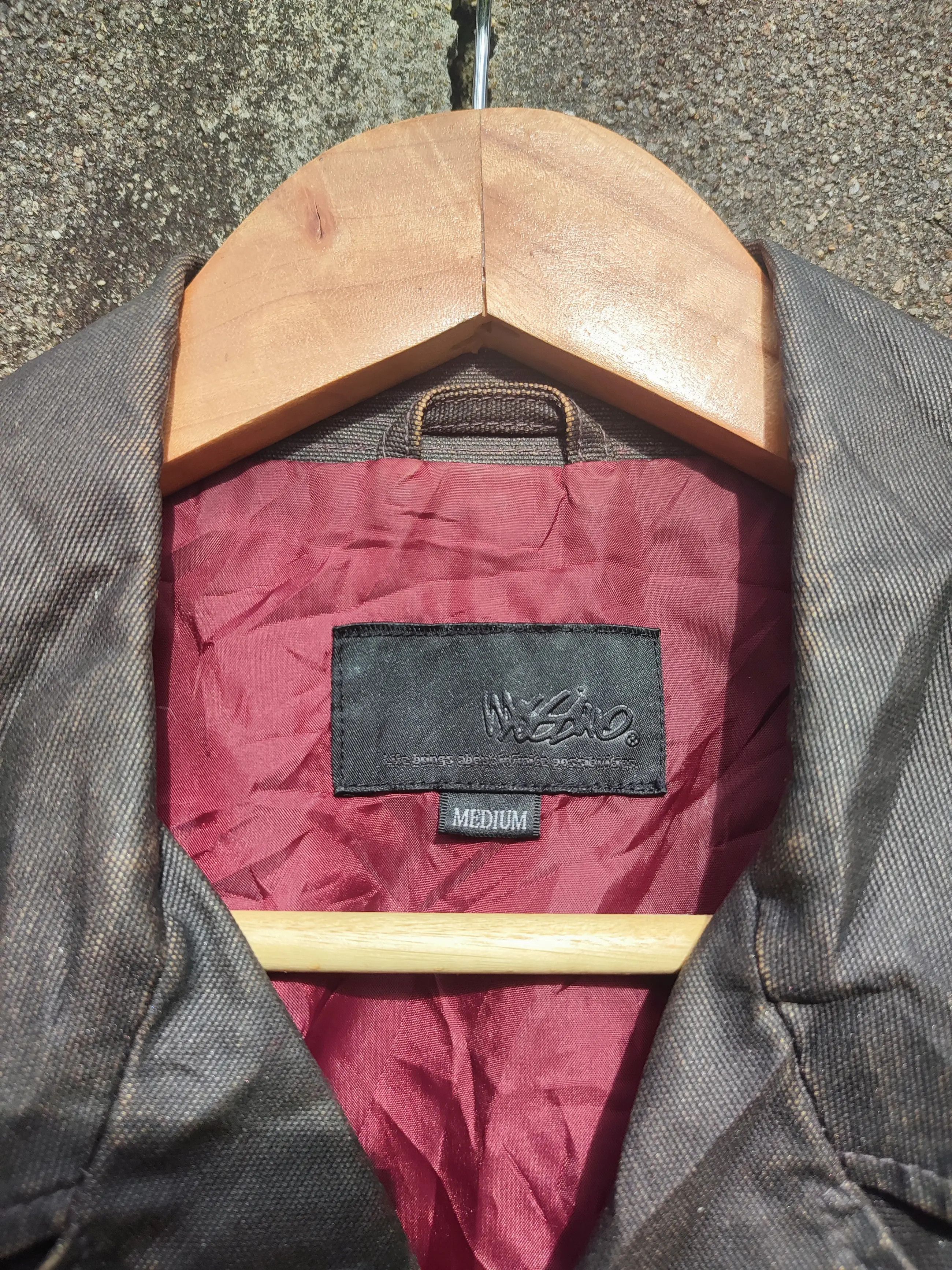 Designer × Mossimo 🔥STEAL🔥 Rare Design Synthetic Leather Jacket By Mossimo Size US S / EU 44-46 / 1 - 12 Thumbnail
