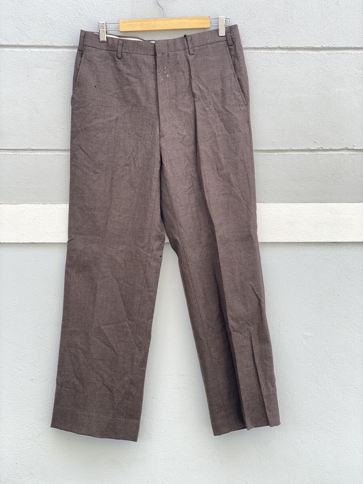 Burberry RARE Vintage Burberrys Trousers Workwear x Streetwear Size US 33 - 1 Thumbnail