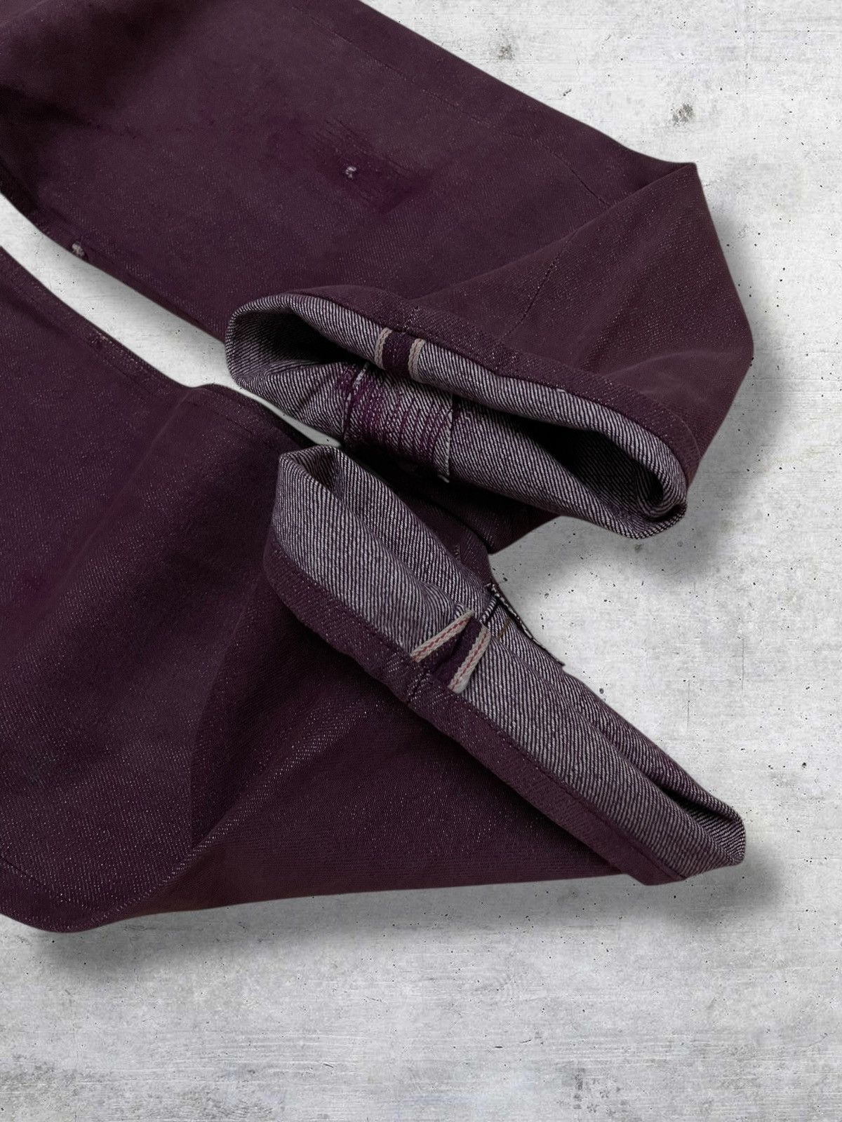 A.P.C. VINTAGE A.P.C OG 90S DESIGNER SELVEDGE UNIQUE COLOUR DENIM Size US 30 / EU 46 - 11 Thumbnail