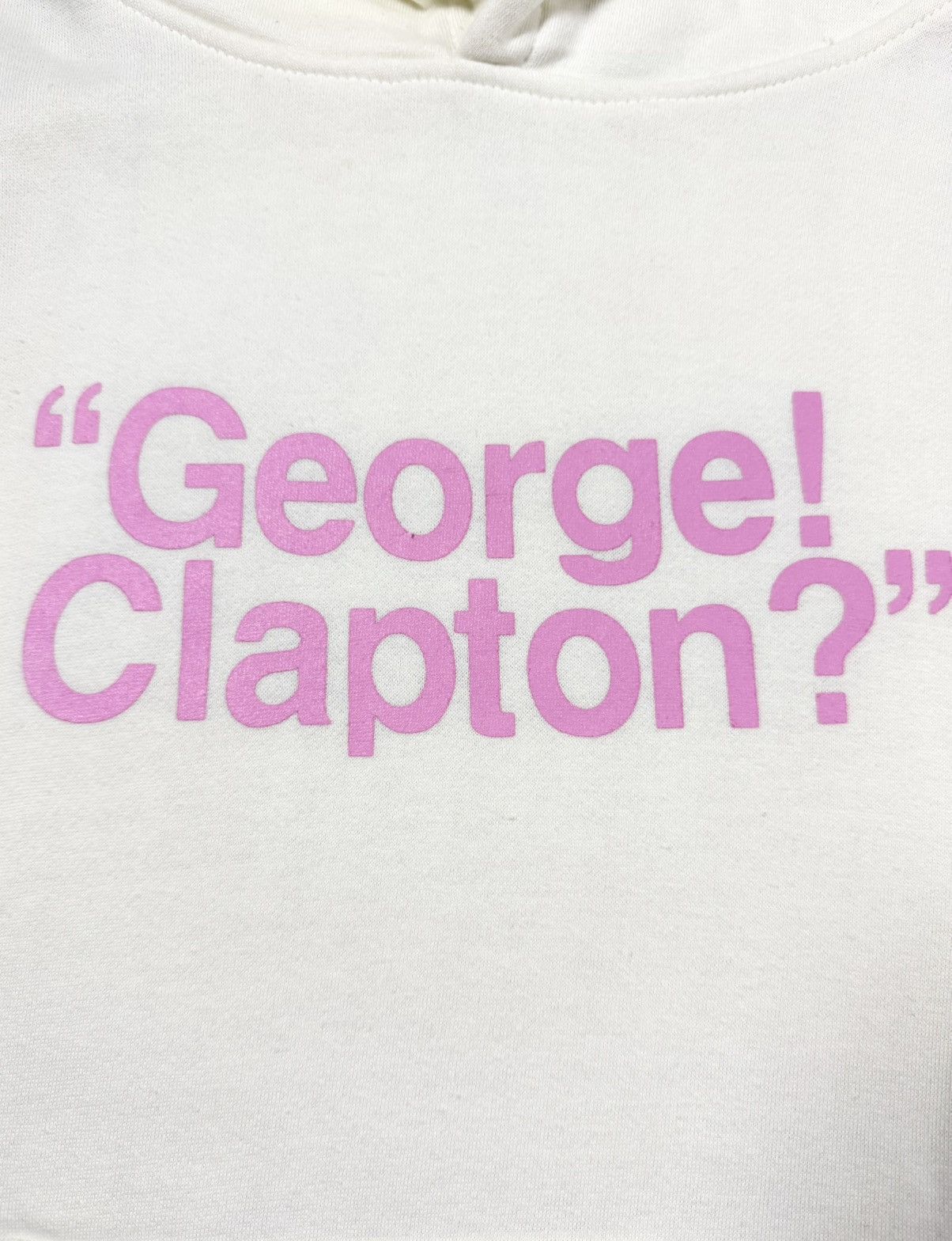 Hysteric Glamour 1990s Hysteric Glamour ‘George Clapton?’ Pink Logo Hoodie Size US M / EU 48-50 / 2 - 4 Thumbnail