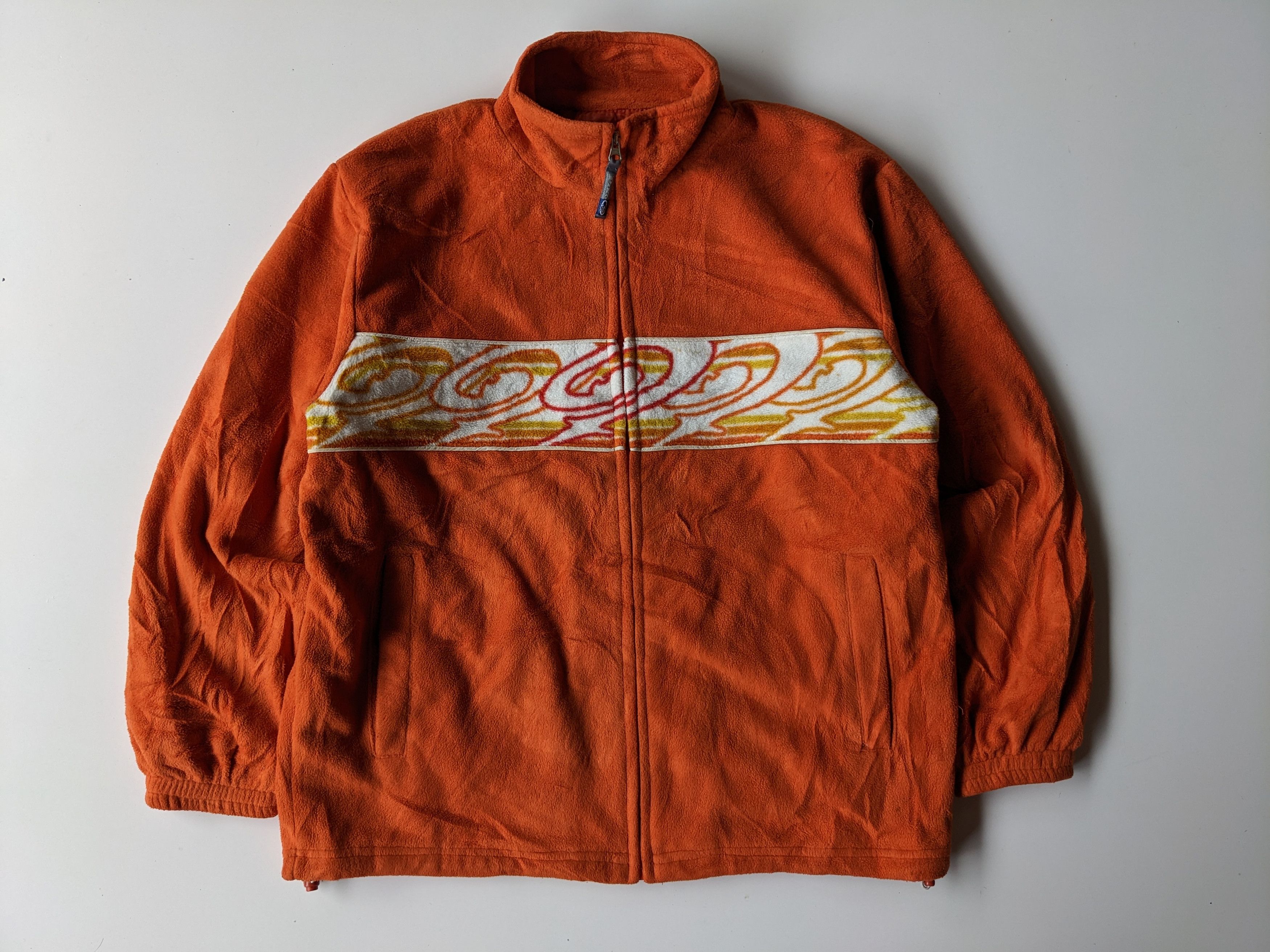 Billabong × Vintage Piko hawaiin longboard fleece zipper jacket Size US M / EU 48-50 / 2 - 1 Thumbnail