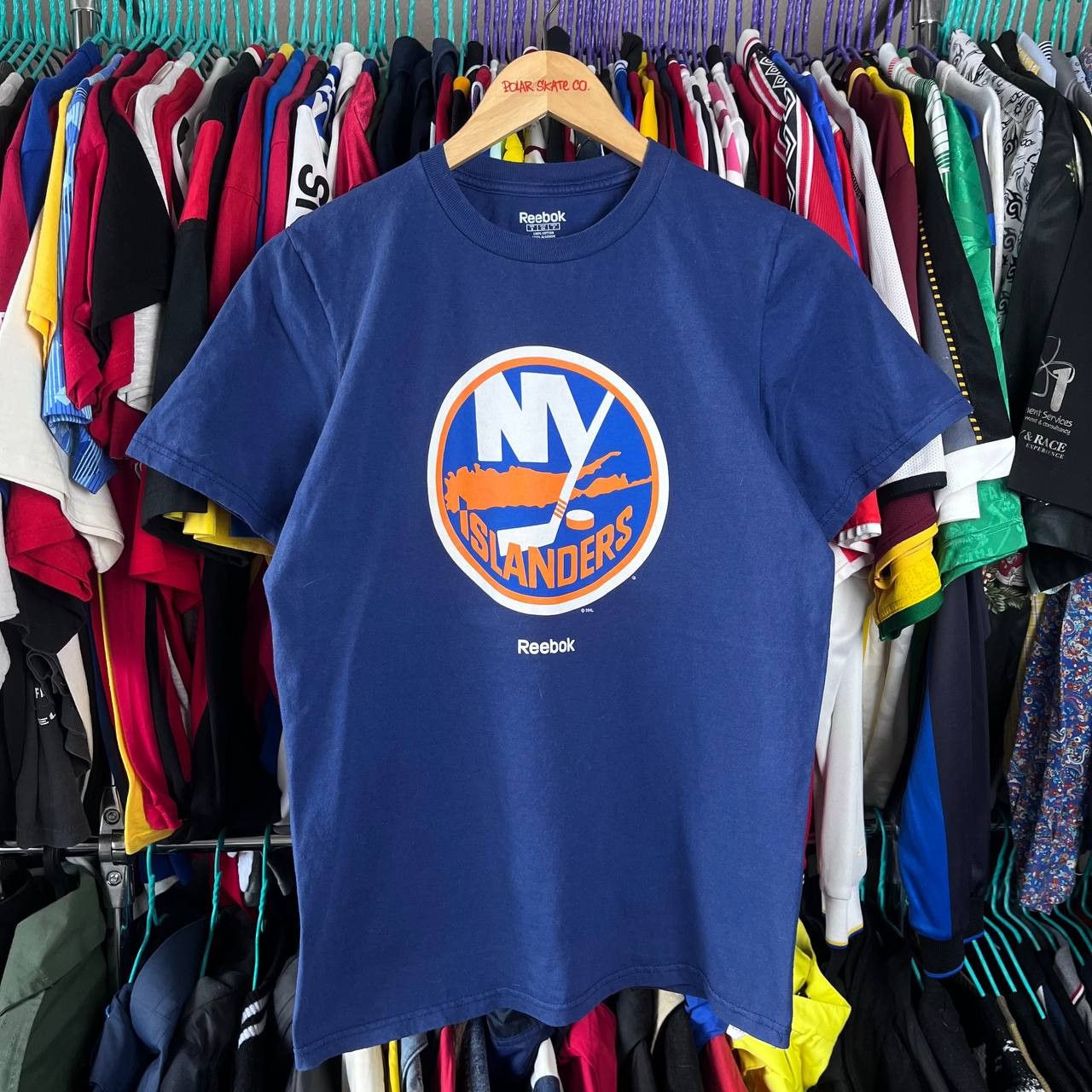 Reebok Reebok NHL New York Islanders Blue Tshirt Size S Size US S / EU 44-46 / 1 - 1 Thumbnail