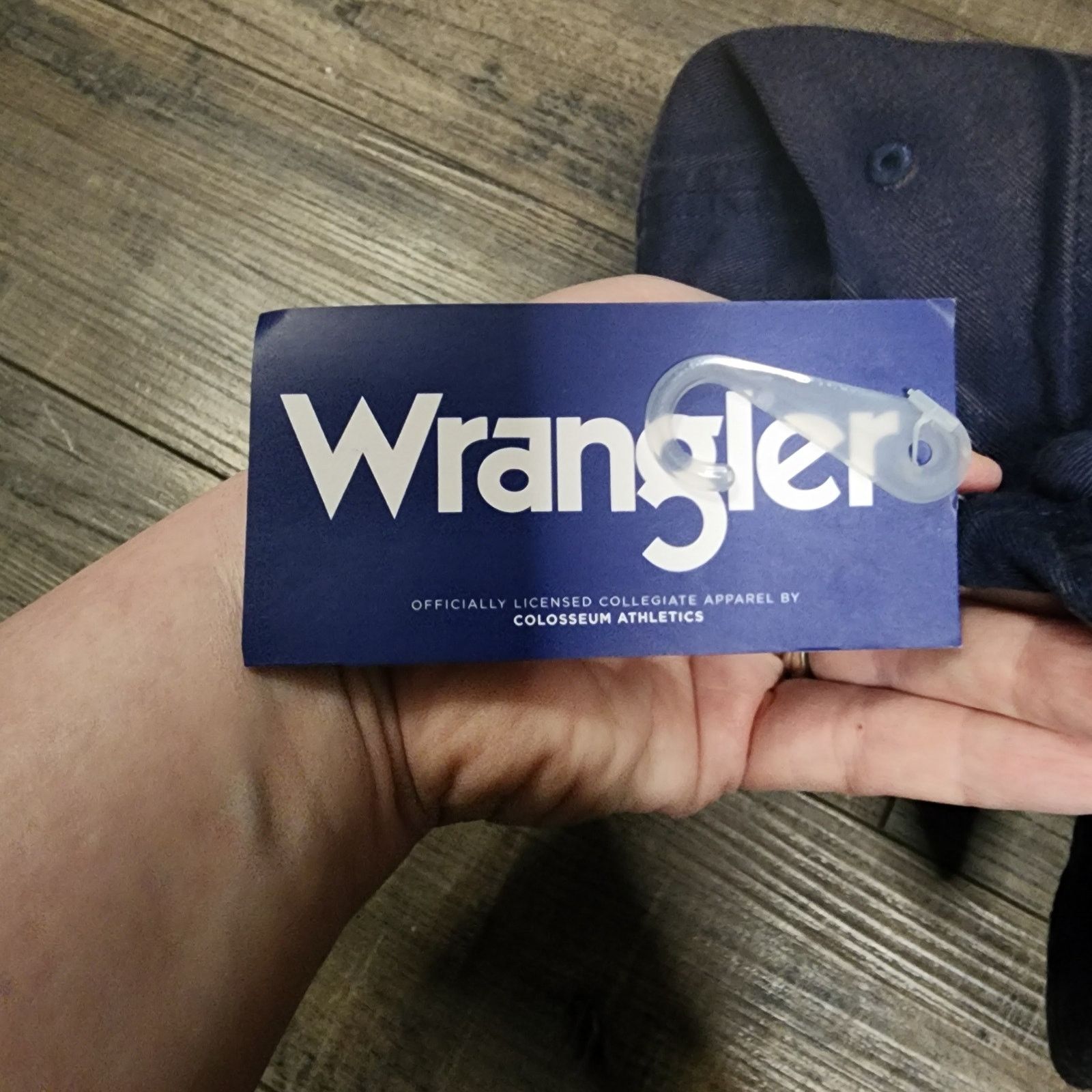 Wrangler New Wrangler Ole Miss distressed hat snapback cap cb Size ONE SIZE - 6 Thumbnail