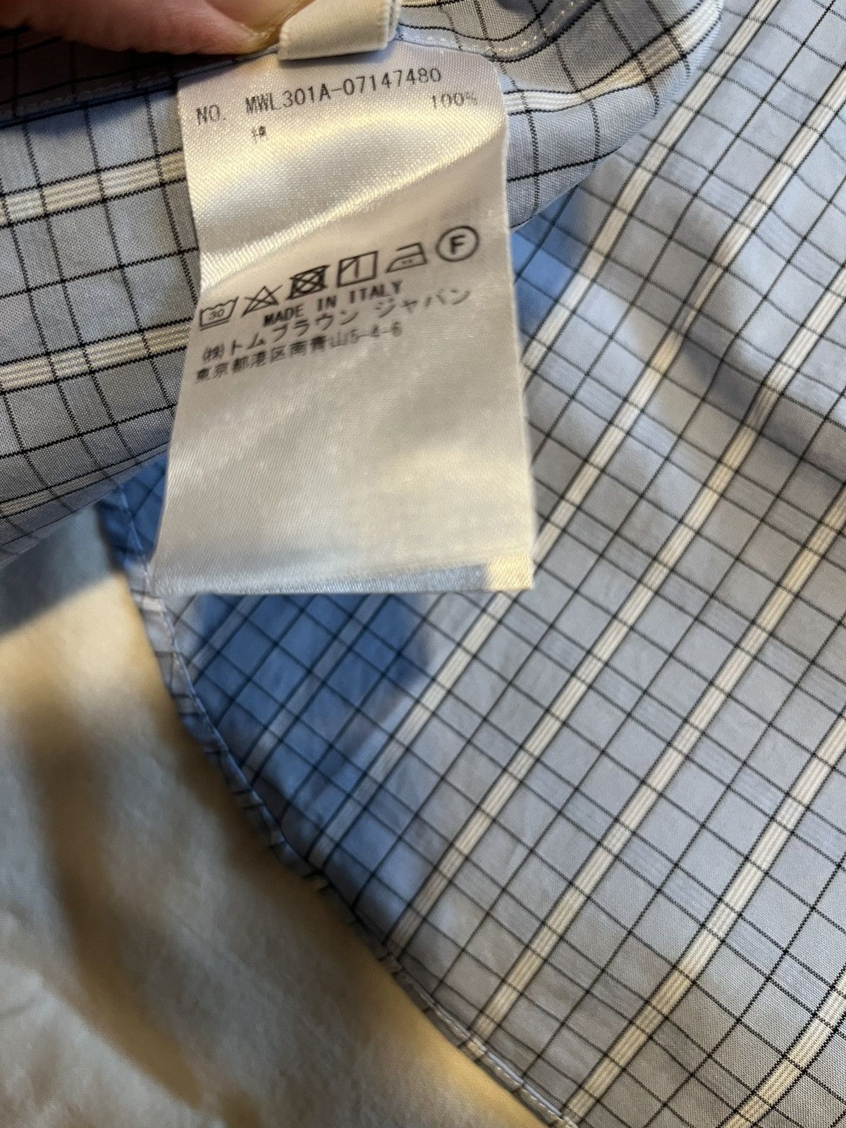 Thom Browne Thom Browne cotton shirt. Size US S / EU 44-46 / 1 - 8 Thumbnail
