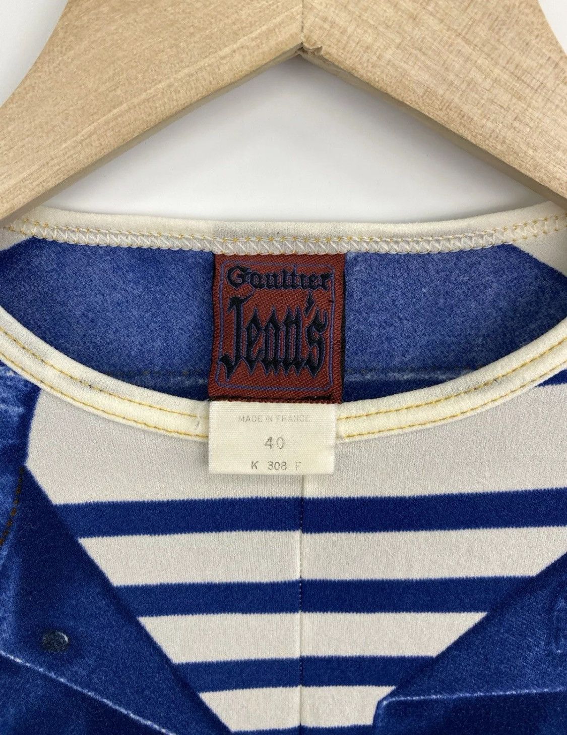 Jean Paul Gaultier Archive 1997 Jean Paul Gaultier JPG Made in France Blouse Size S / US 4 / IT 40 - 5 Thumbnail