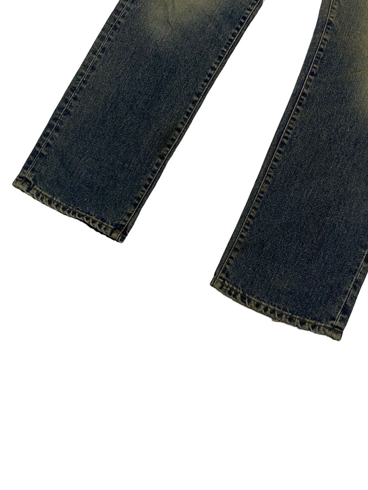 14th Addiction × Diesel Diesel Industry Denim Division Yellow Mud Washed Dirty Size US 29 - 4 Thumbnail