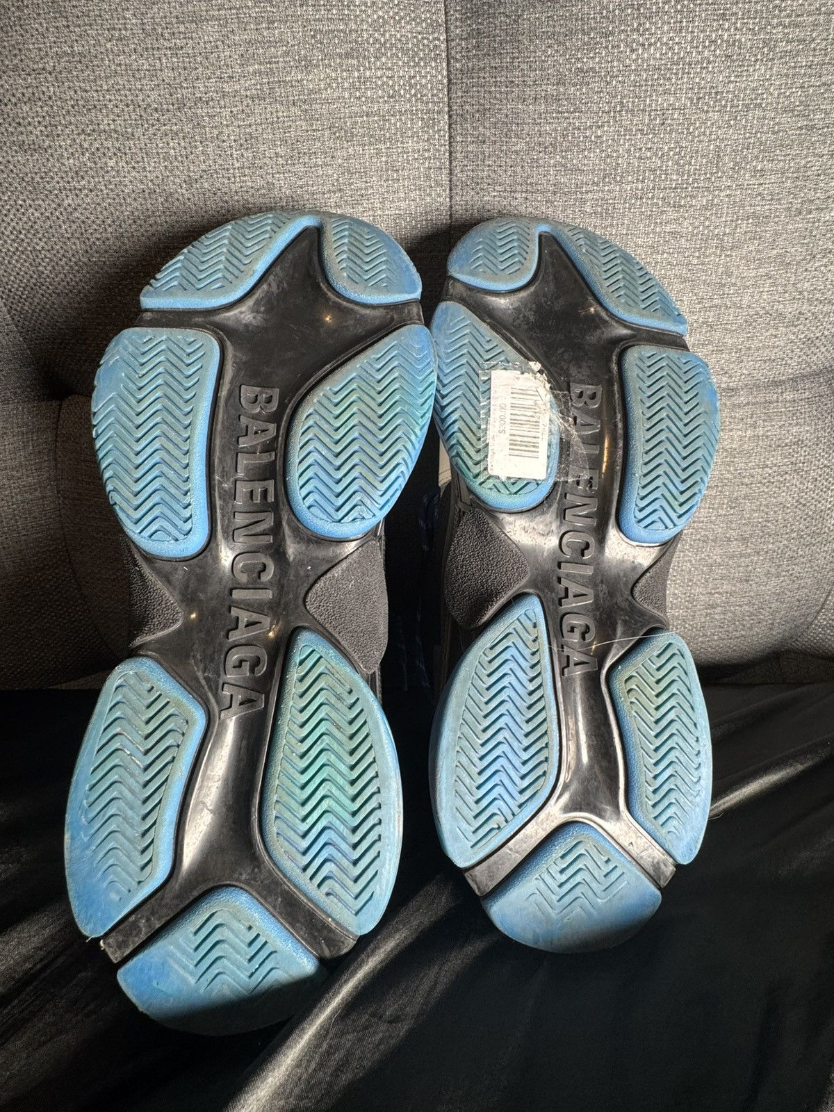 Balenciaga Balenciaga Triple S Blue White Black Sneaker Size 10 US Size US 10 / EU 43 - 7 Thumbnail