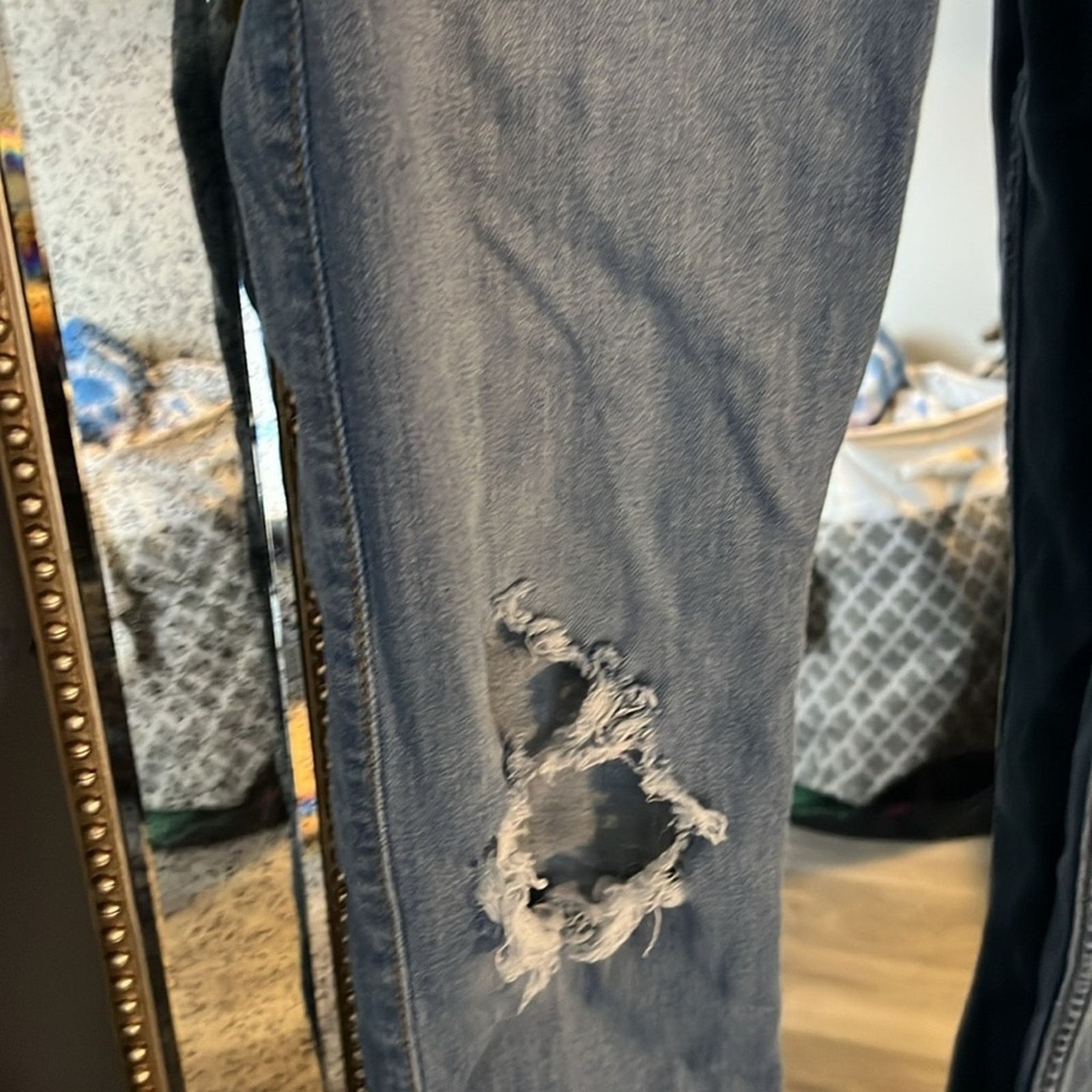 Hollister Hollister California distressed mid-rise jean legging 9L Size 28" / US 6 / IT 42 - 4 Thumbnail