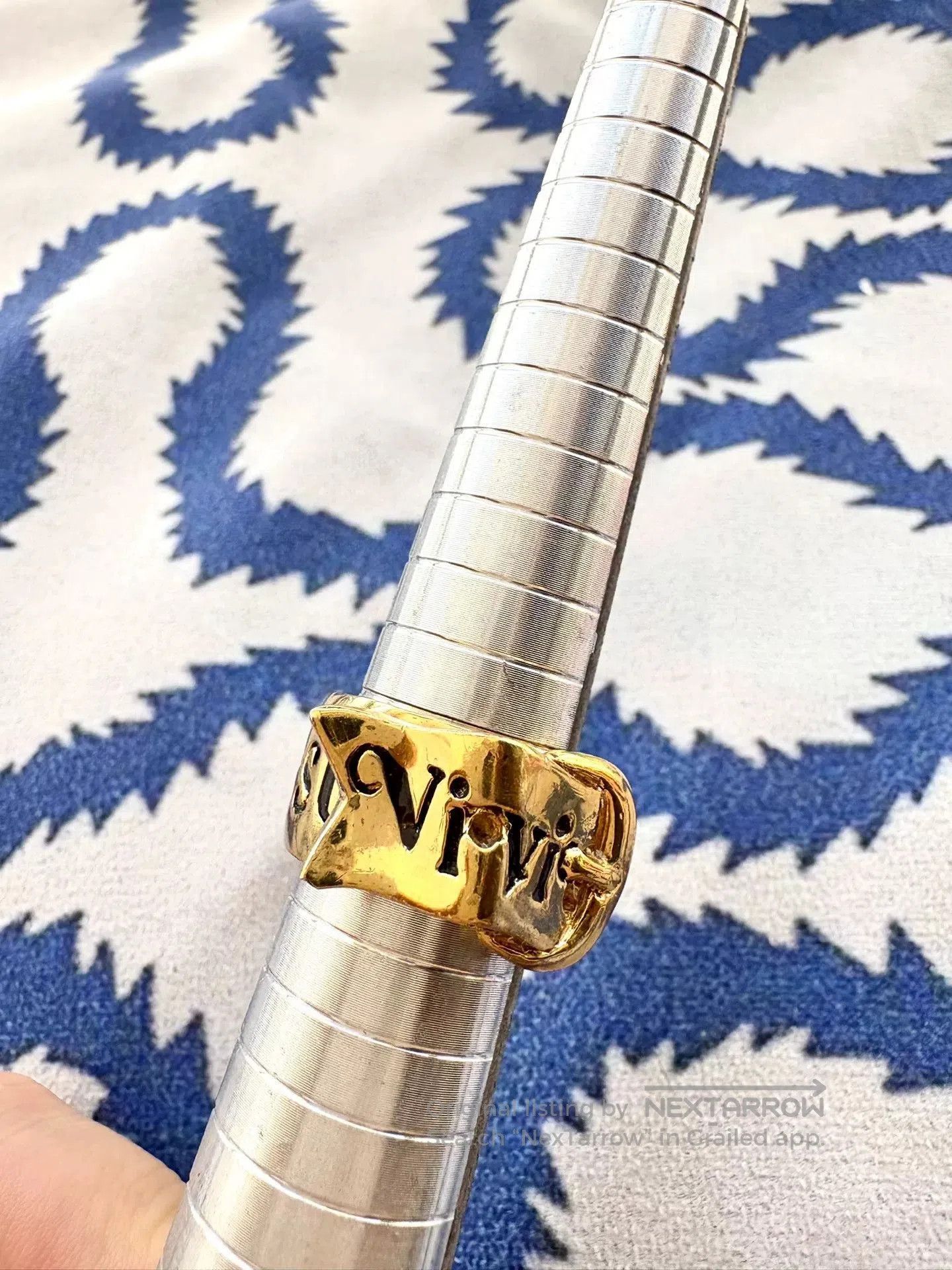 Vivienne Westwood vintage vivienne westwood gold buckle ring. Size ONE SIZE - 3 Thumbnail