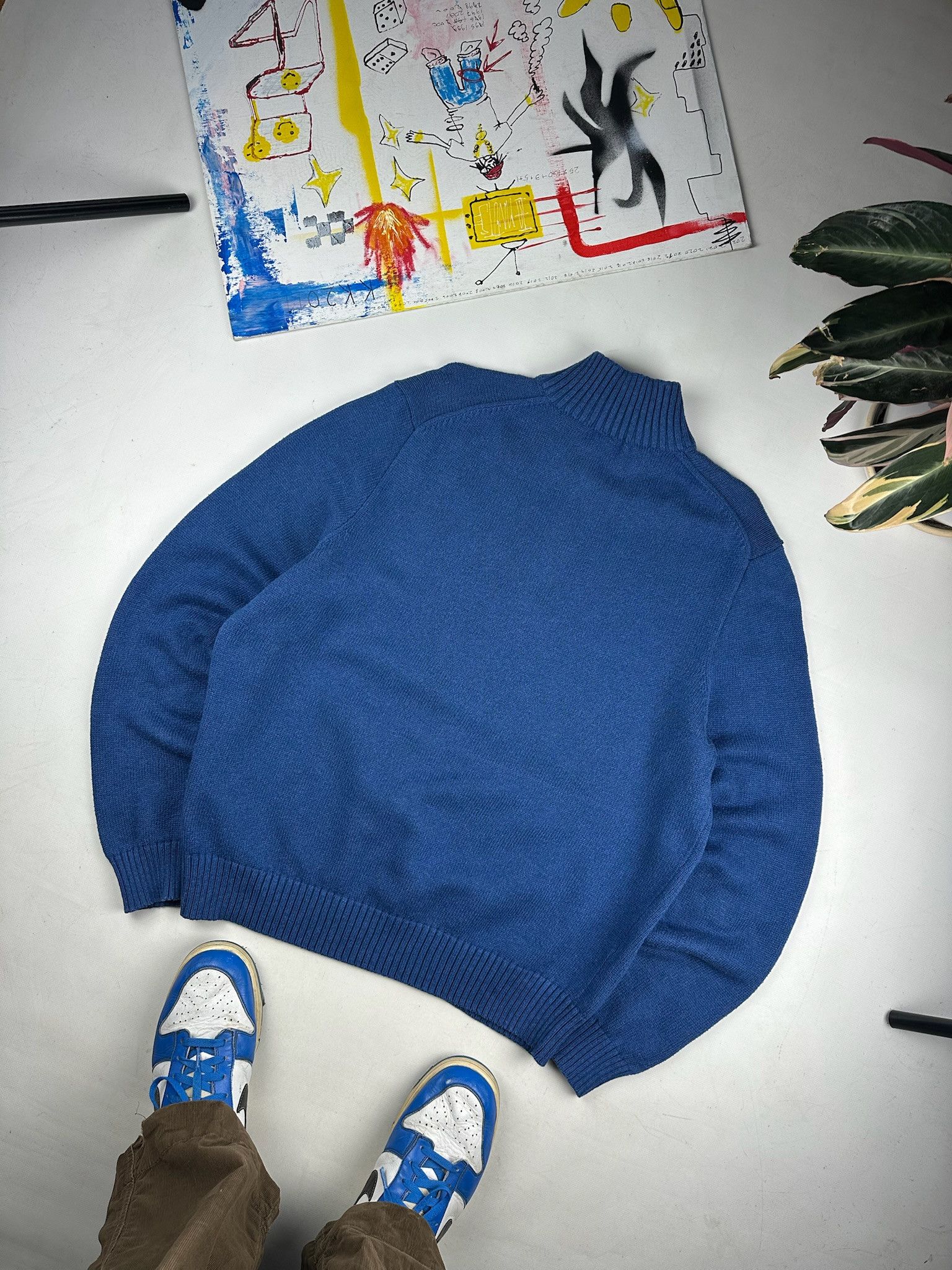 Polo Ralph Lauren Polo Ralph Lauren Sweater Quarter Zip Retro 90s Size US XL / EU 56 / 4 - 6 Thumbnail