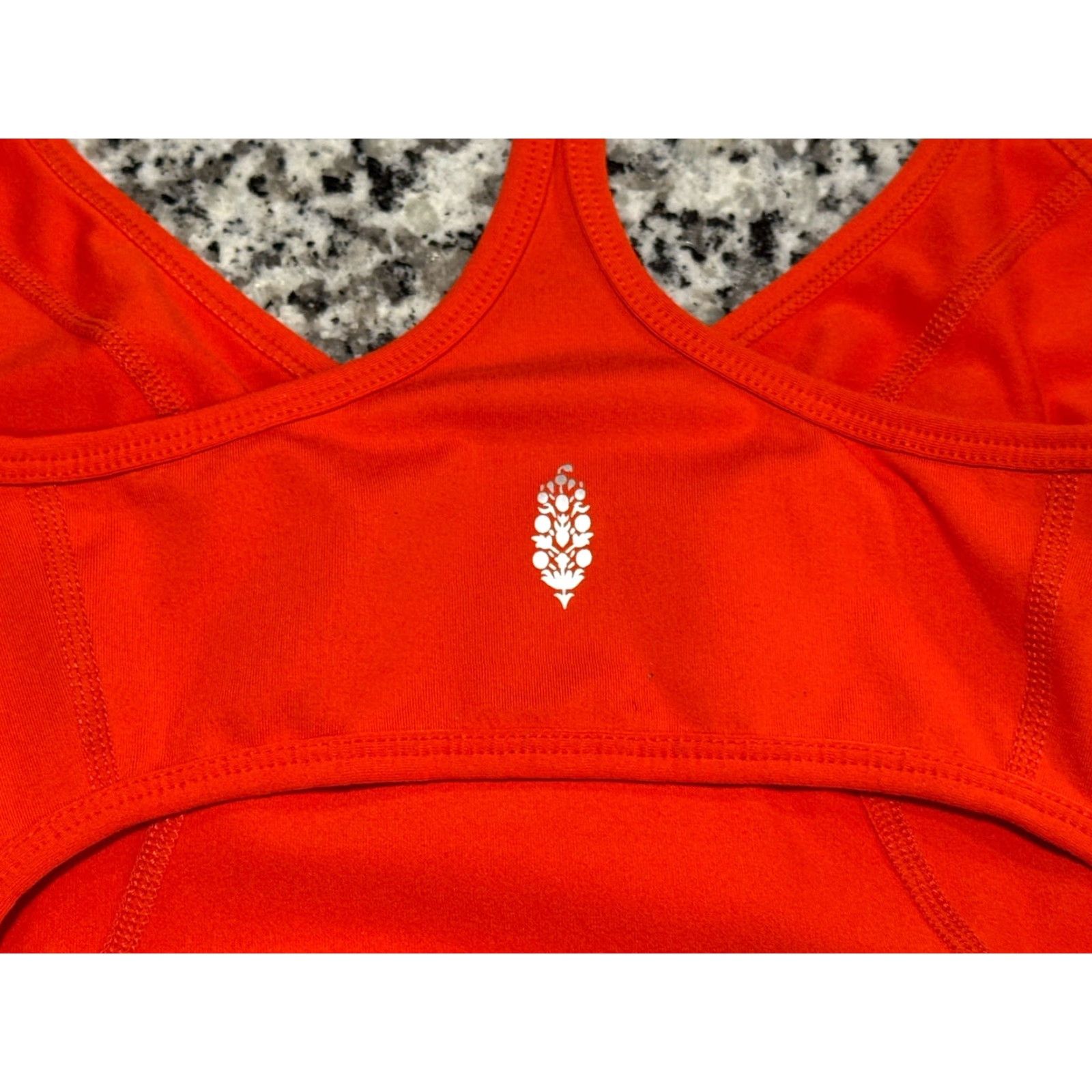 Free People Free People Movement One Piece Jumpsuit Flame Orange M Womens Size 32" / US 10 / IT 46 - 7 Thumbnail