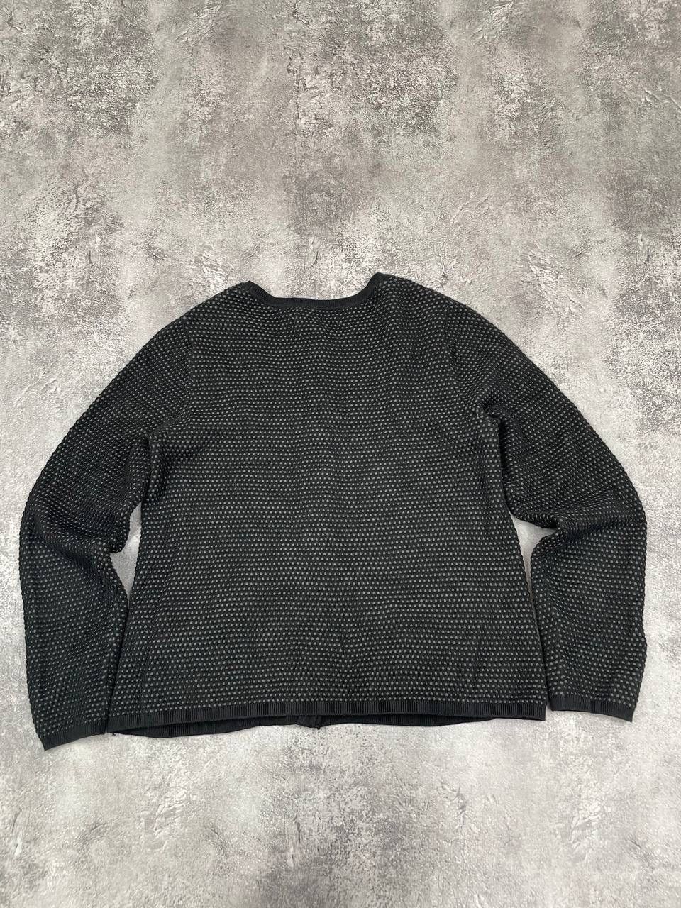 Gudrun Sjoden Gudrun Sjödén Women’s Textured Knit Cardigan Black Grey Size XS / US 0-2 / IT 36-38 - 6 Thumbnail