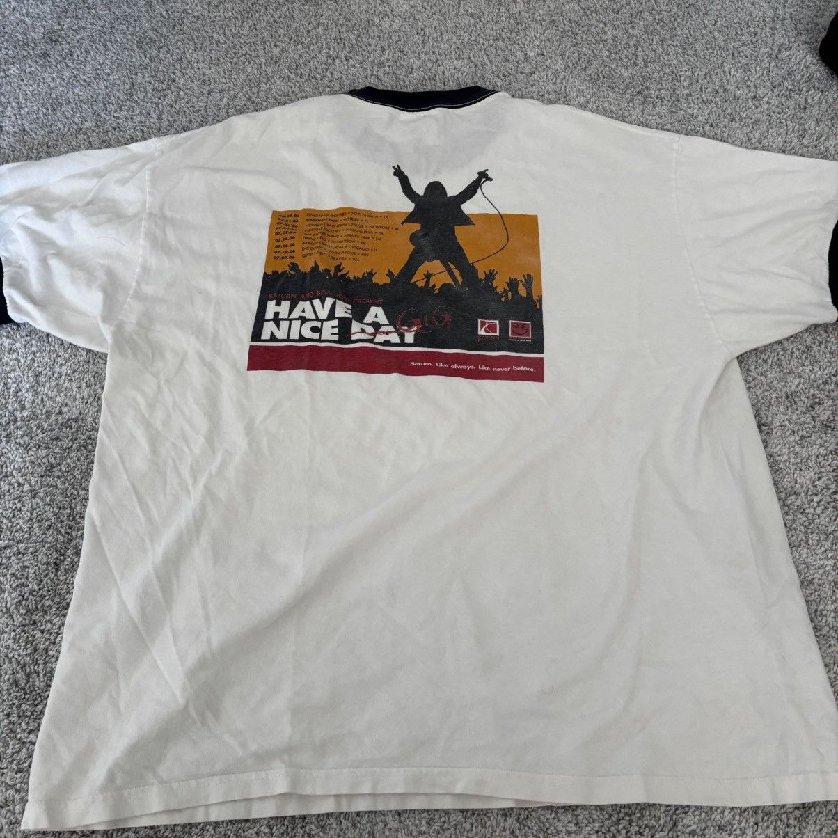 Vintage Vintage 2006 Bon Jovi “Have a Gig Day” Tour Ringer T Shirt Size US XL / EU 56 / 4 - 2 Thumbnail