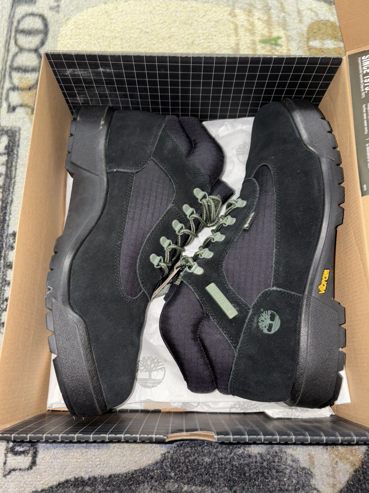 Undefeated Timberland Field Boot Lace Up Gore-Tex Undefeated Black Size US 13 / EU 46 - 1 Thumbnail