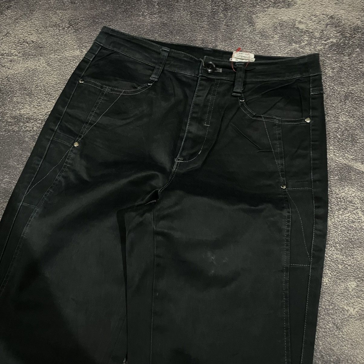 If Six Was Nine × Le Grande Bleu (L.G.B.) × Tornado Mart Bootcut Pants – Archive / Japanese Minimalism Size US 29 - 3 Thumbnail