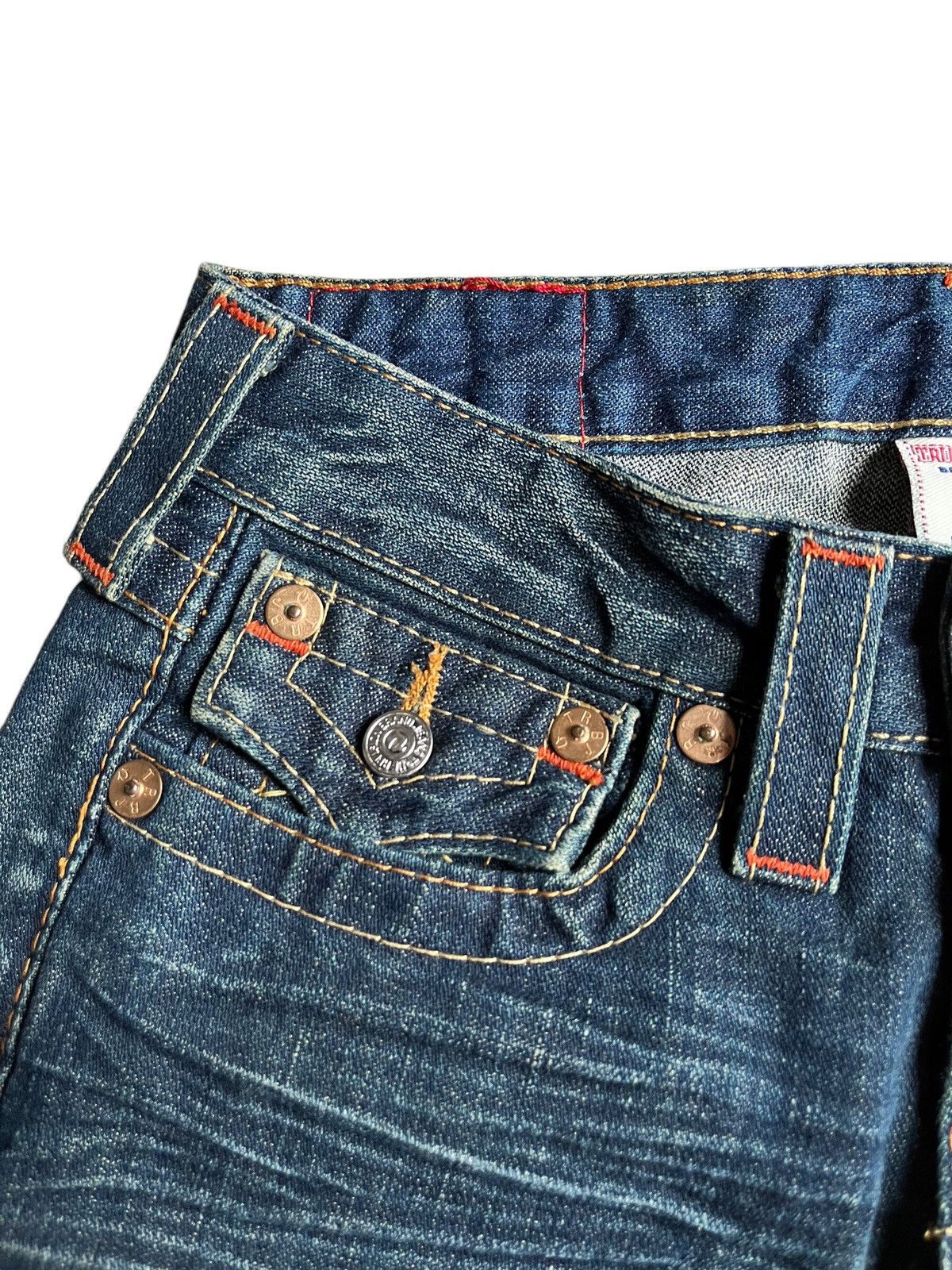 Affliction × Rock Revival × True Religion True Religion Joey Low Rise Flared jeans Size 27" / US 4 / IT 40 - 6 Thumbnail