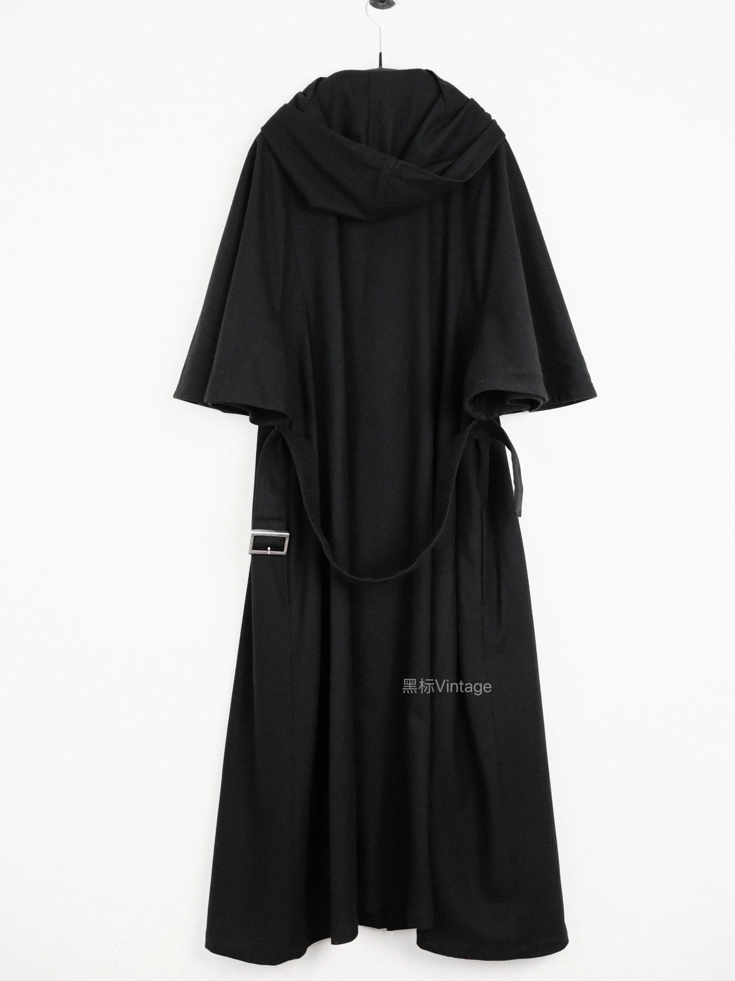 Yohji Yamamoto Yohji Yamamoto 98ss Archive Cape-Sleeve Coat Women's Size ONE SIZE - 8 Thumbnail