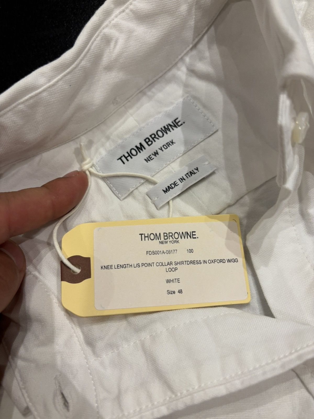 Thom Browne Thom Browne Button Down Knee Length Shirt Size US M / EU 48-50 / 2 - 3 Thumbnail