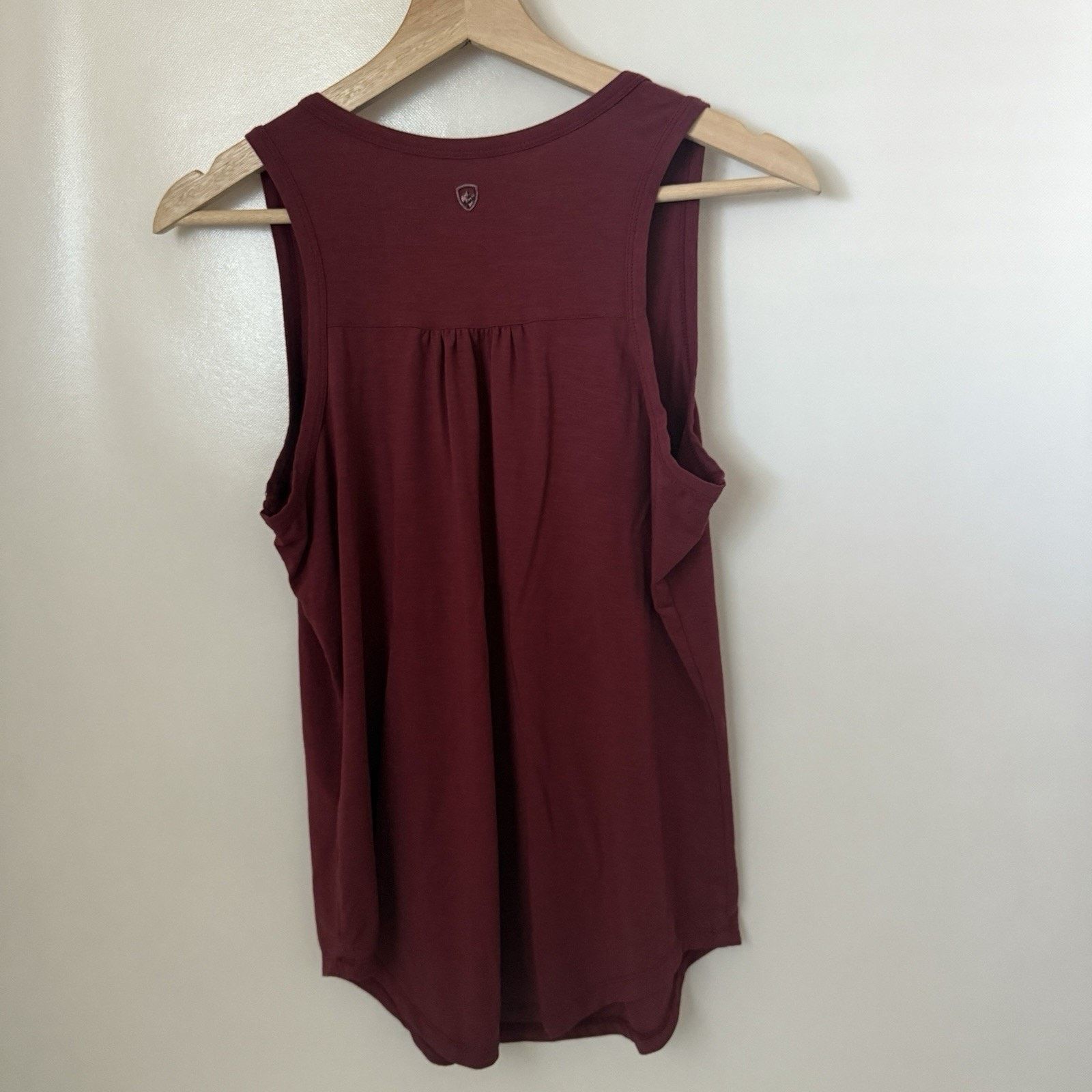 Kuhl Kuhl Modal Racerback Pleated Back Stretch Hiking Gorp Tank Size S / US 4 / IT 40 - 2 Thumbnail
