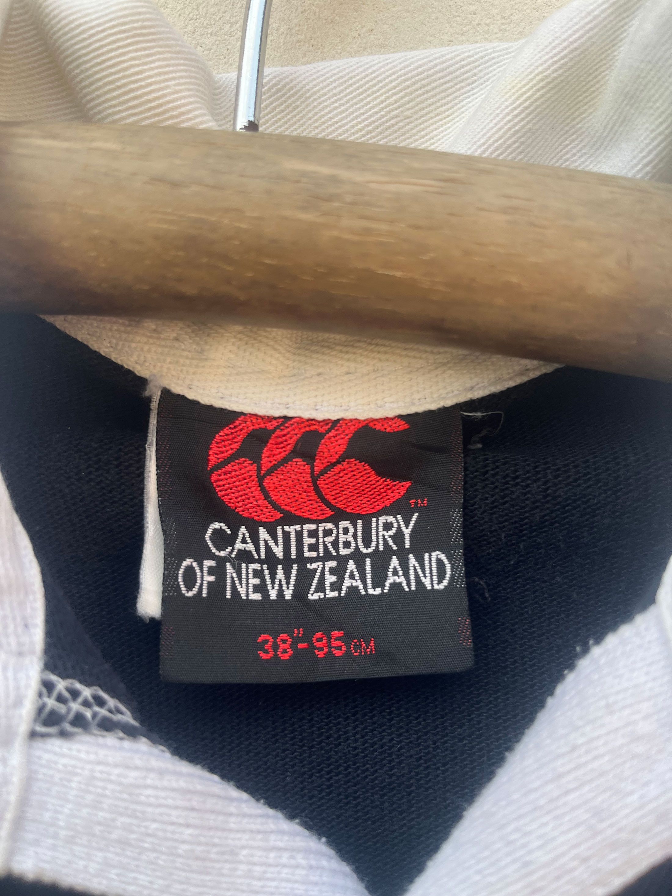 Canterbury of New Zealand Vintage Long Sleeve Classic Polo Rugy New Zealand 100th 90s Size US M / EU 48-50 / 2 - 3 Thumbnail