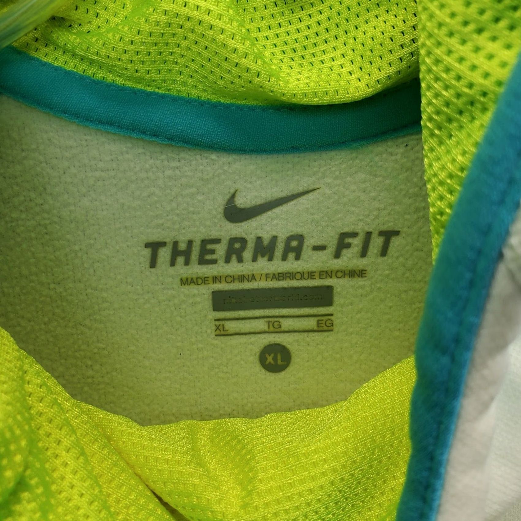 Nike Nike Hoodie Womens XL Multicolor Lined Thumb Hole Kangaroo Pocket Therma-Fit Shirt Size XL / US 12-14 / IT 48-50 - 6 Thumbnail