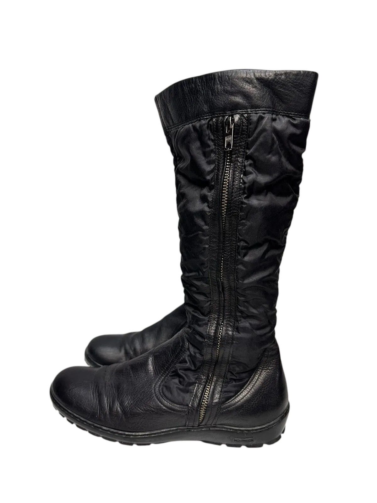 If Six Was Nine High slim fit black leather boots Maison Margiela 2000 style Size US 10 / IT 40 - 6 Thumbnail