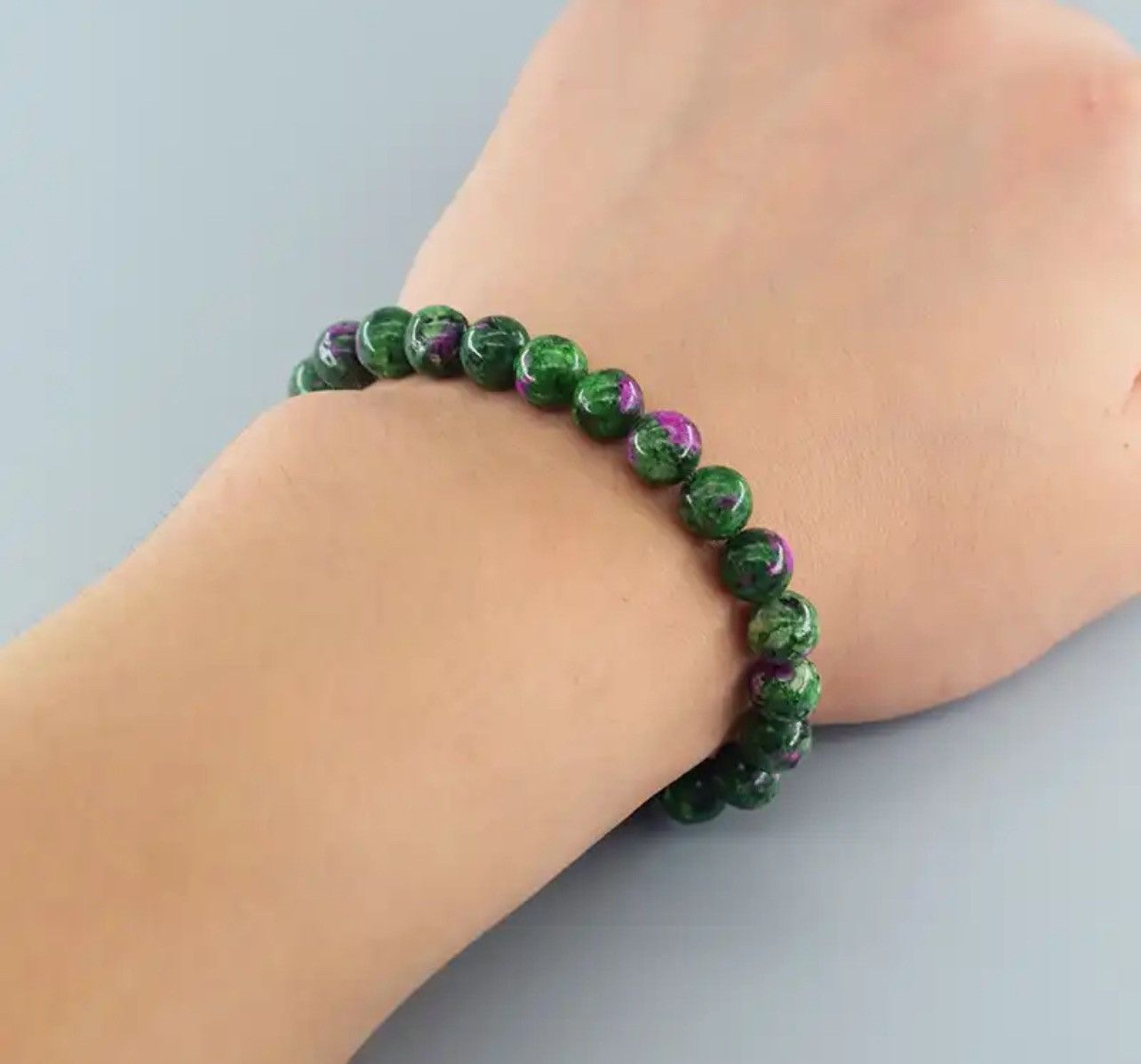 Vintage Natural Stone Bead Bracelet Size ONE SIZE - 5 Thumbnail