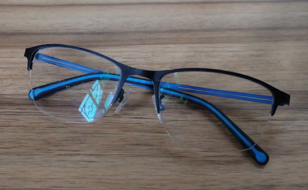Japanese Brand Percy Half Rim Eyewear Size ONE SIZE - 1 Thumbnail