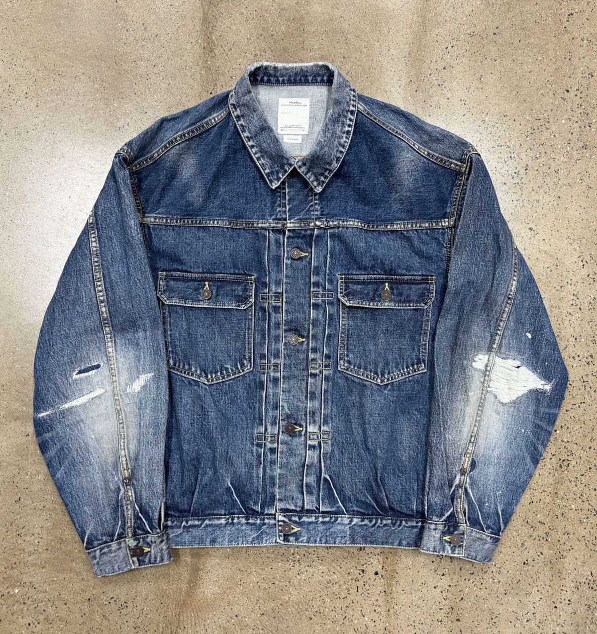 Visvim Visvim 21aw 101xx d1006 dmgd-1006 Size US XL / EU 56 / 4 - 1 Thumbnail