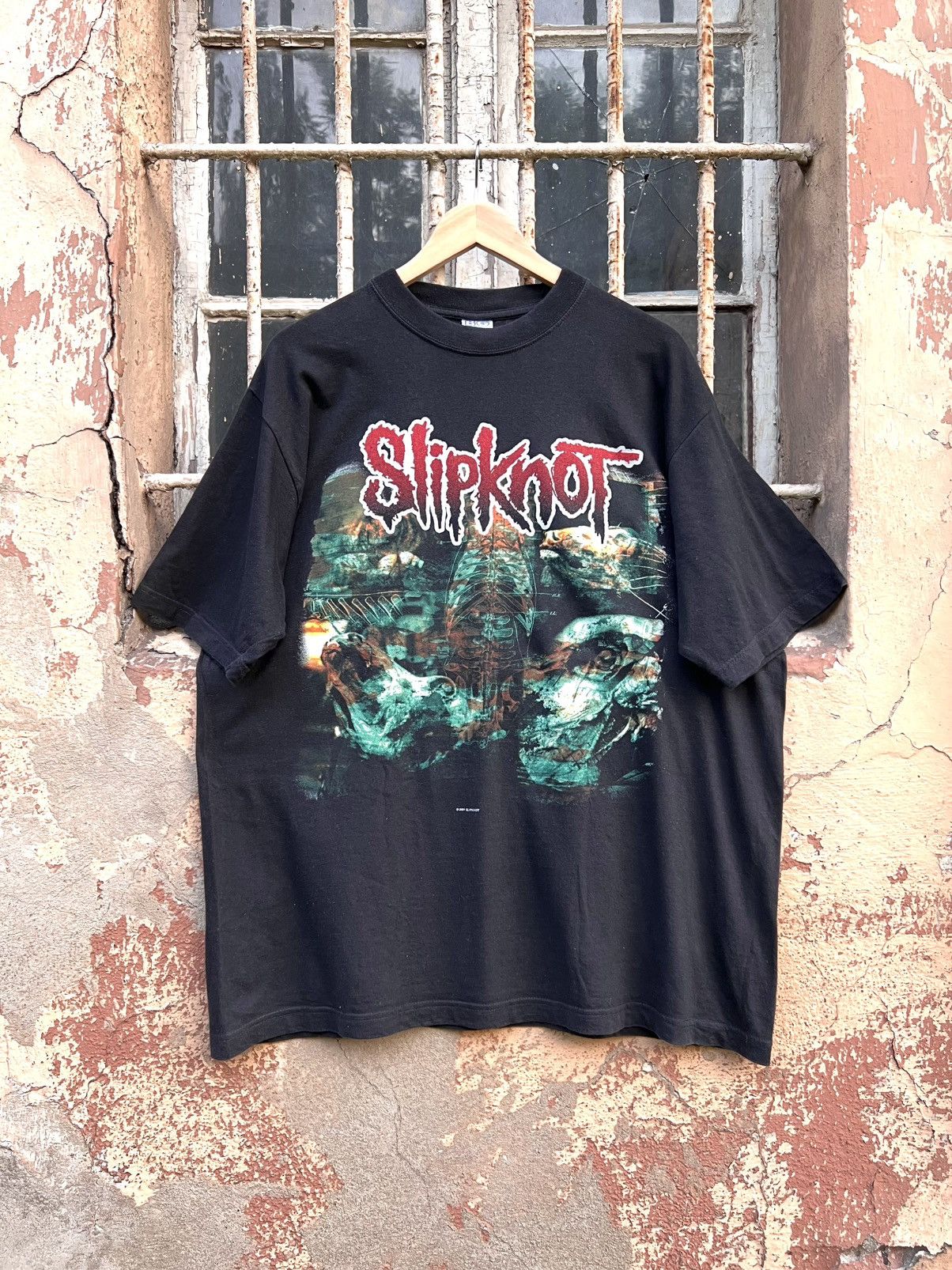 Band Tees × Slipknot × Vintage 2001 Slipknot People= Shit Iowa 