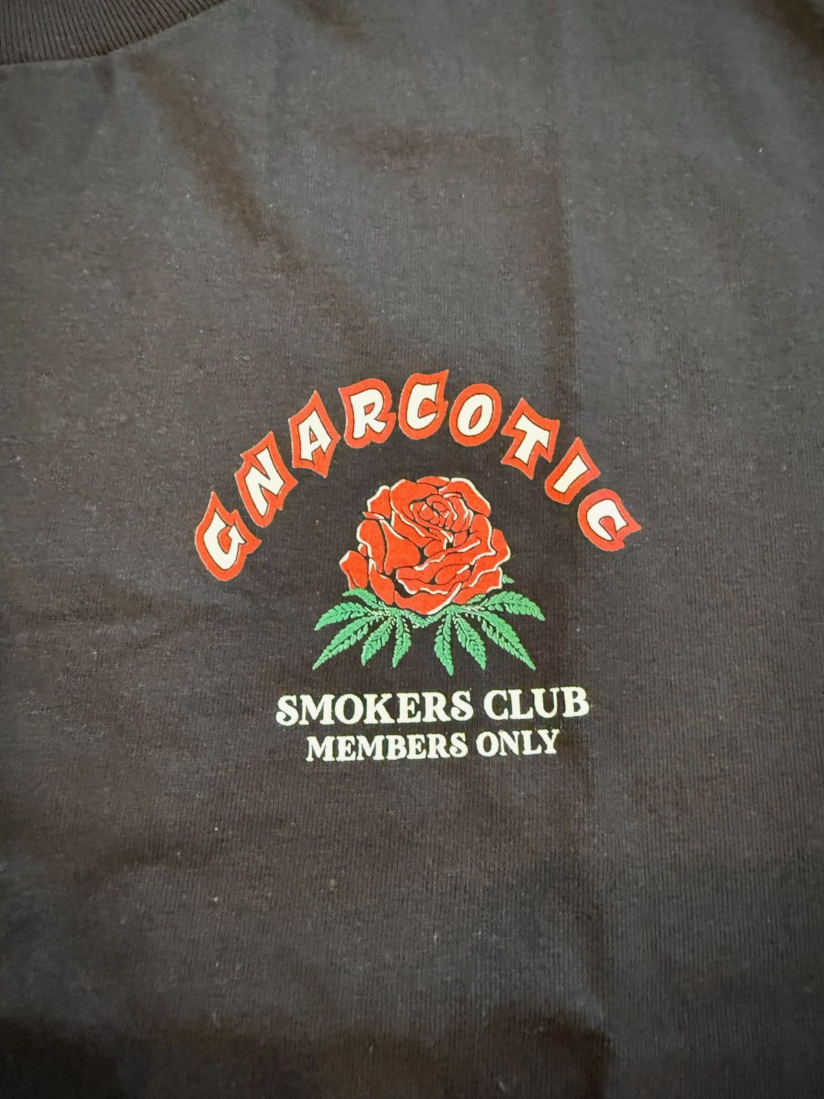 Gnarcotic Gnarcotic Lil Gnar Smokers Club Black T-Shirt Medium Size US M / EU 48-50 / 2 - 3 Thumbnail