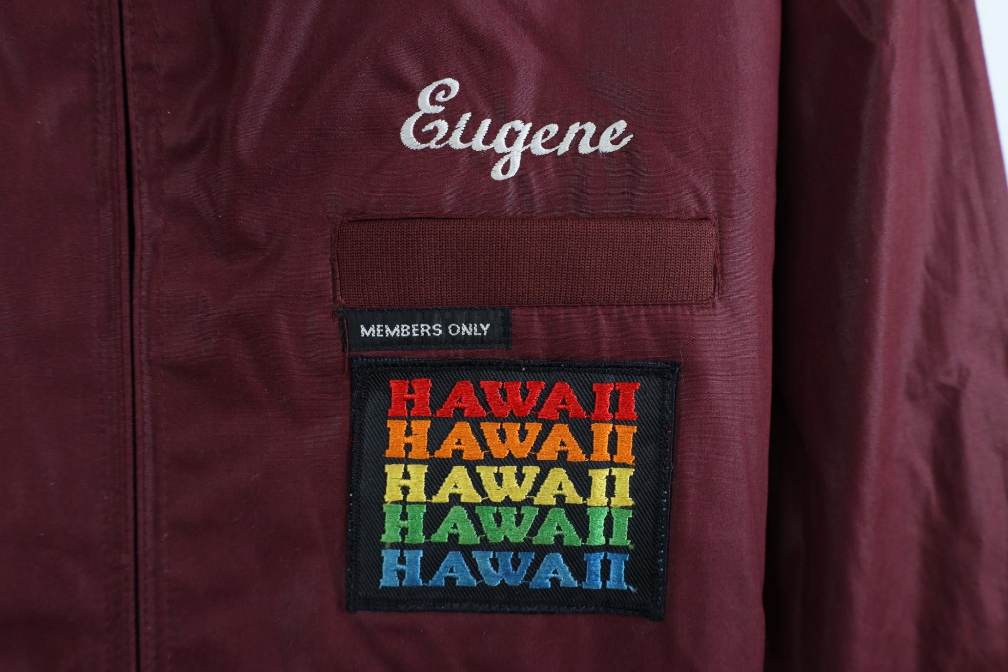 Members Only Vintage 80s Members Only Hawaii Cafe Racer Bomber Jacket Size US XXL / EU 58 / 5 - 4 Thumbnail