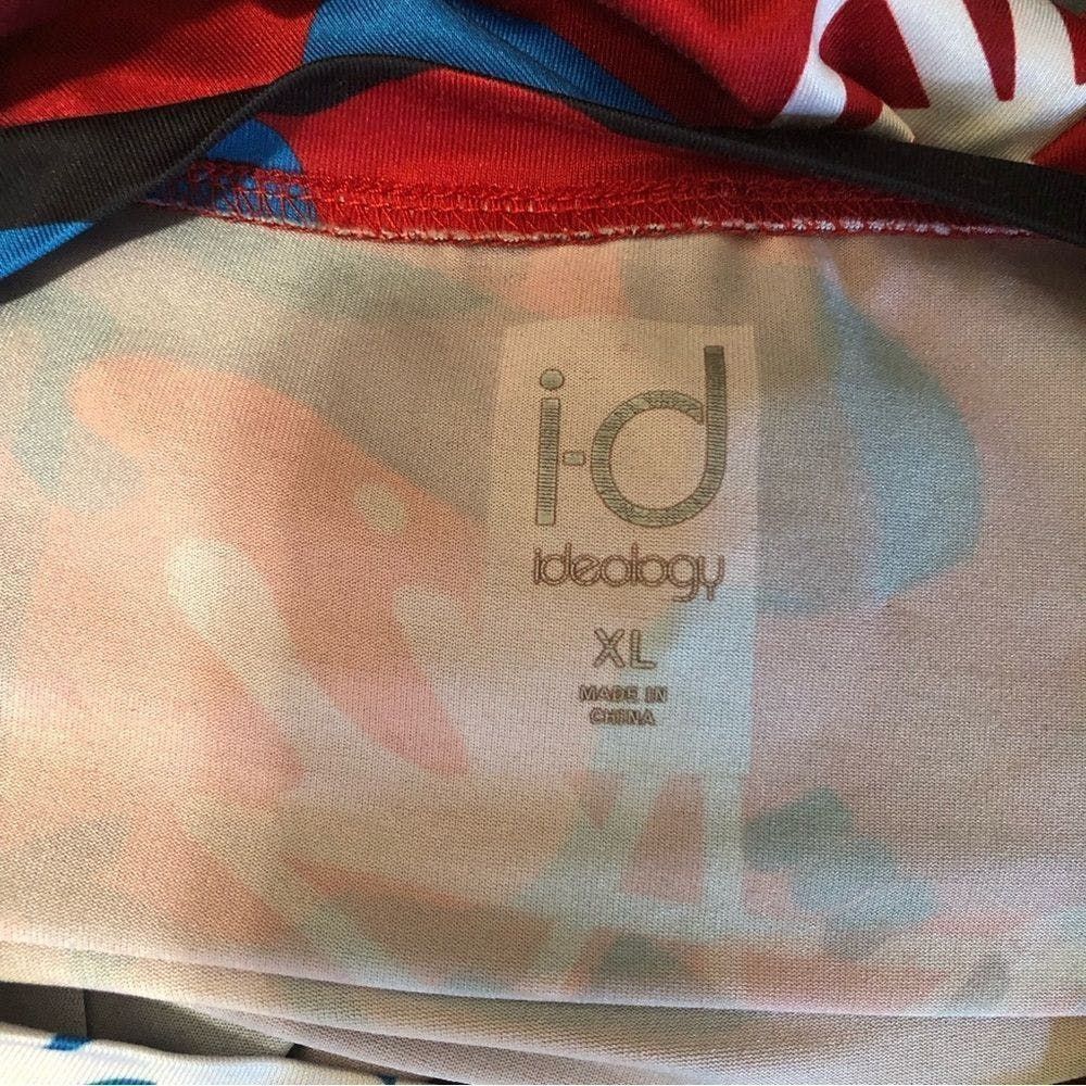 Other ID Ideology bike rider cyclist red blue spandex shirt sz XL Size US XL / EU 56 / 4 - 5 Thumbnail