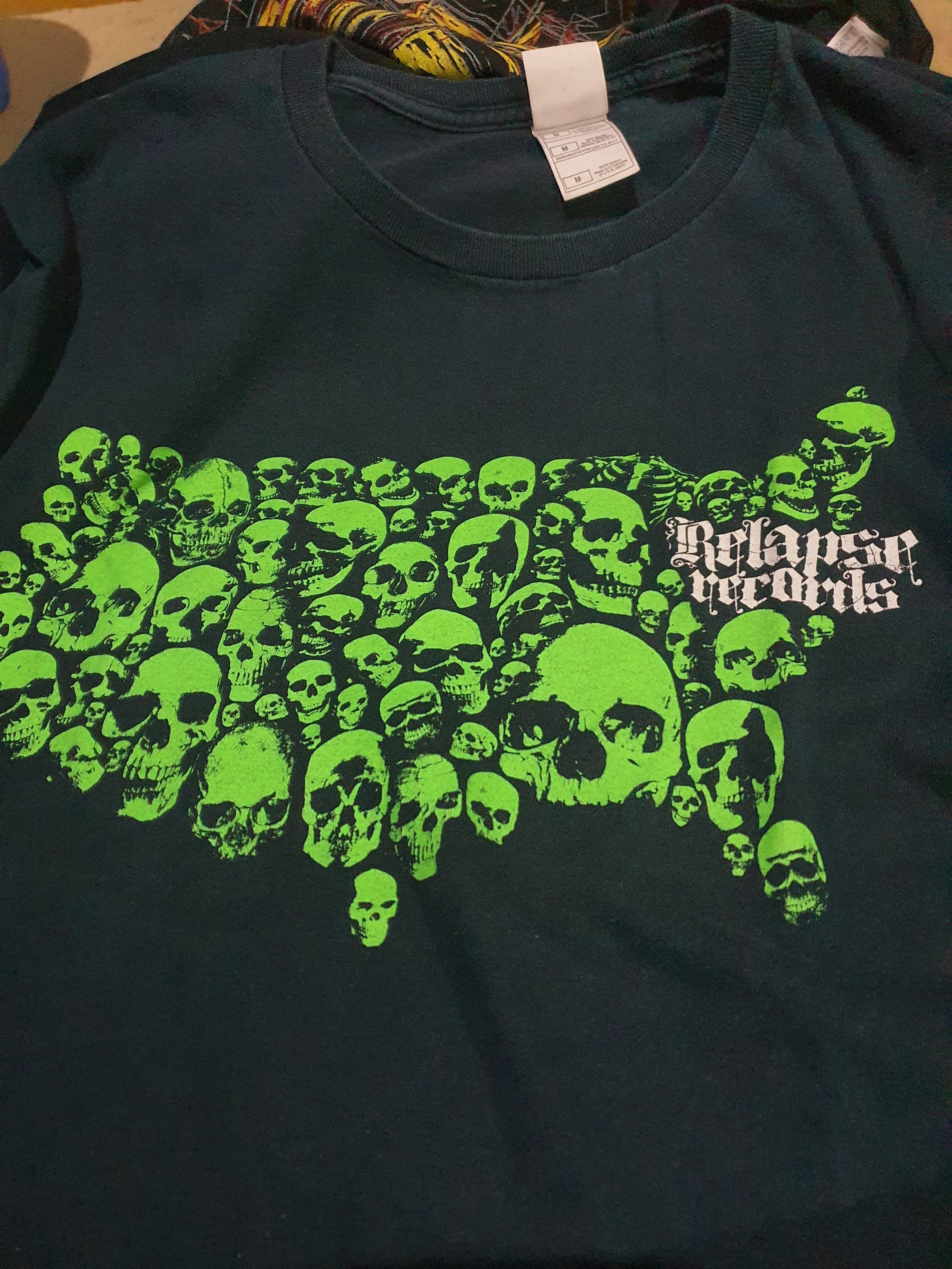 Band Tees RELAPSE RECORDS M Size US M / EU 48-50 / 2 - 2 Thumbnail