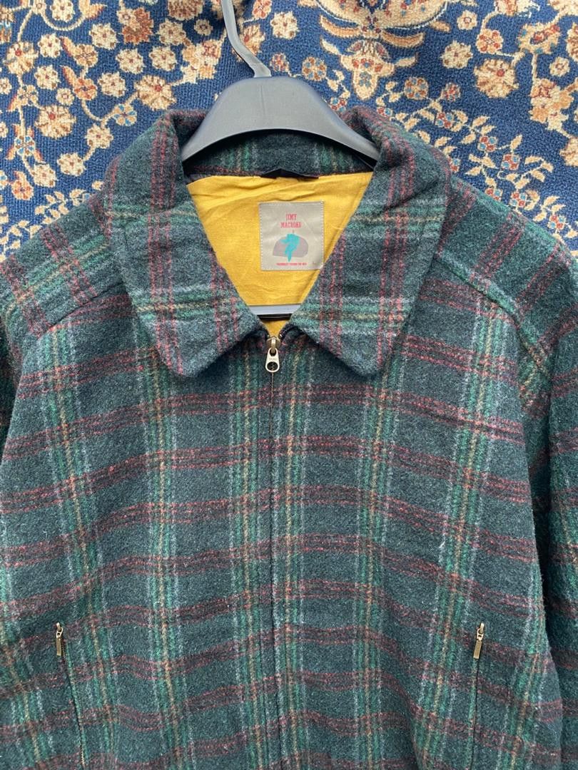 Vintage JIMY MACROAD WOOL BOMBERS JACKET STYLE Size US M / EU 48-50 / 2 - 5 Thumbnail