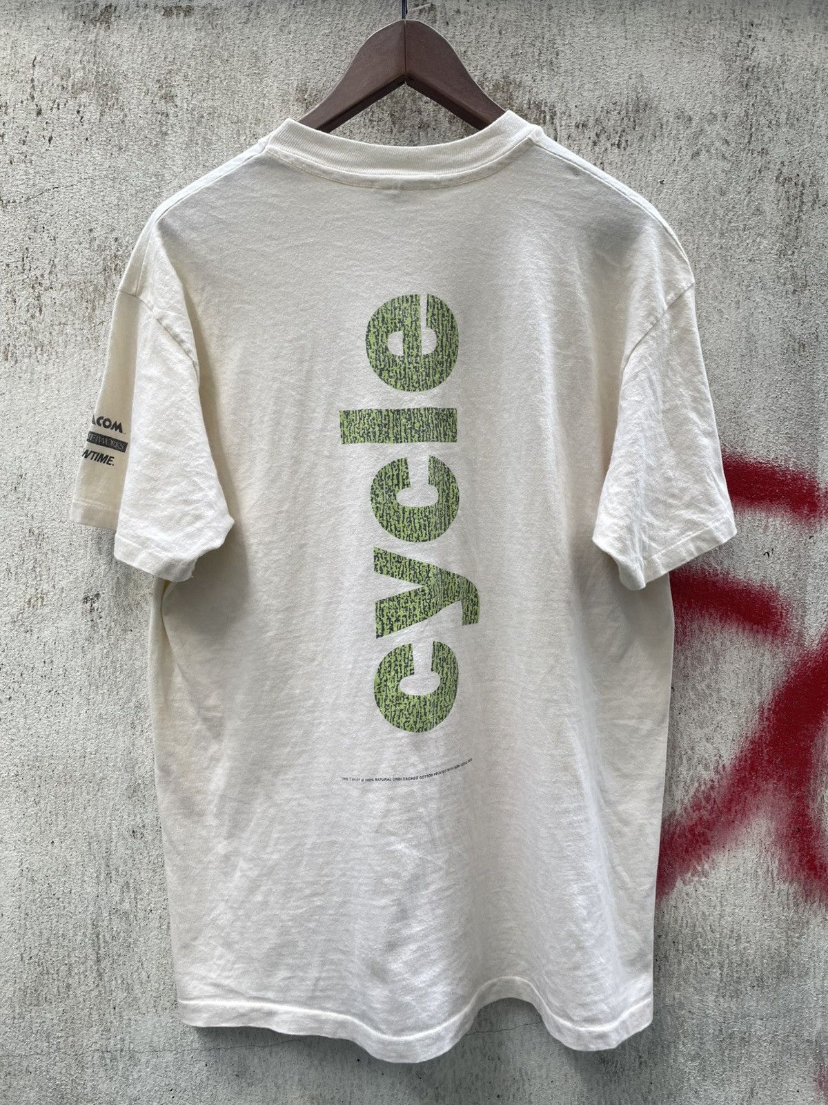 Hanes × Mtv × Vintage Vintage Viacom Recycle Promo Tee 90s MTV Showtime T-Shirt Size US L / EU 52-54 / 3 - 12 Thumbnail