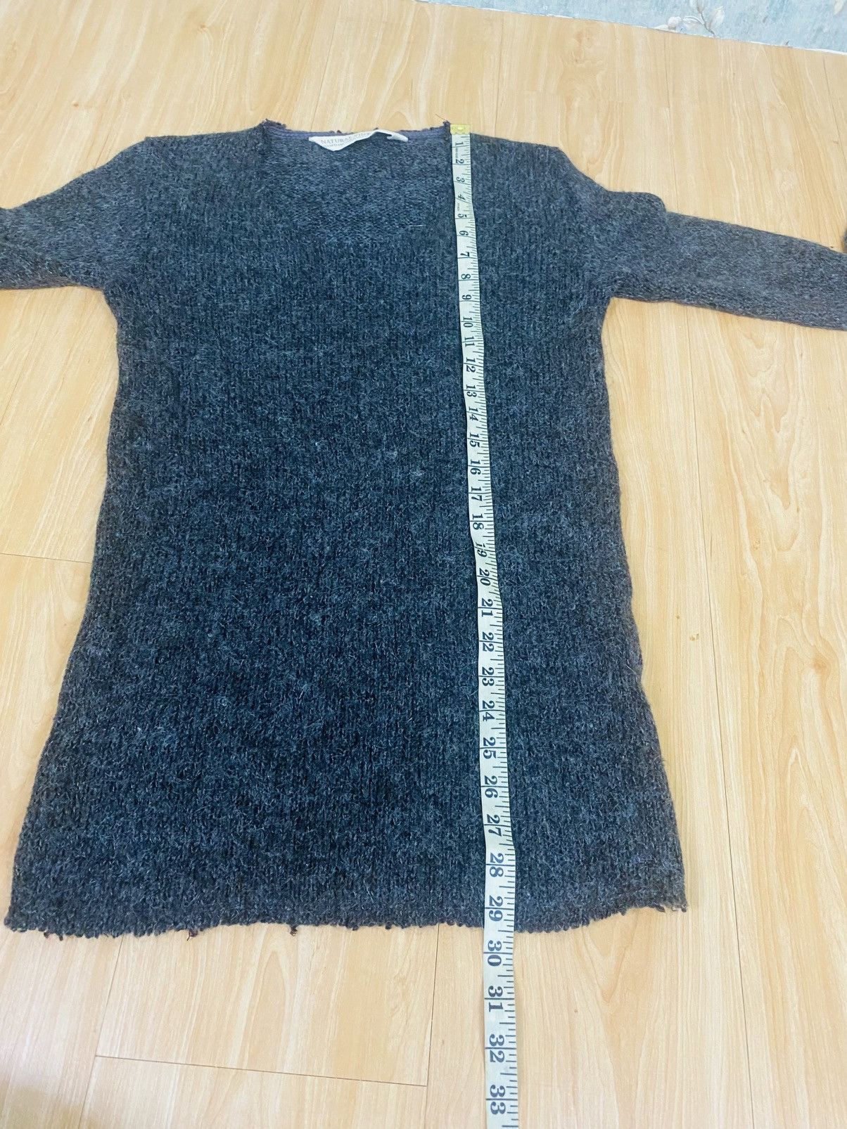 GOA Natural Vintage Goa Japanese Wool Cardigan Archive Piece Size M / US 6-8 / IT 42-44 - 8 Thumbnail
