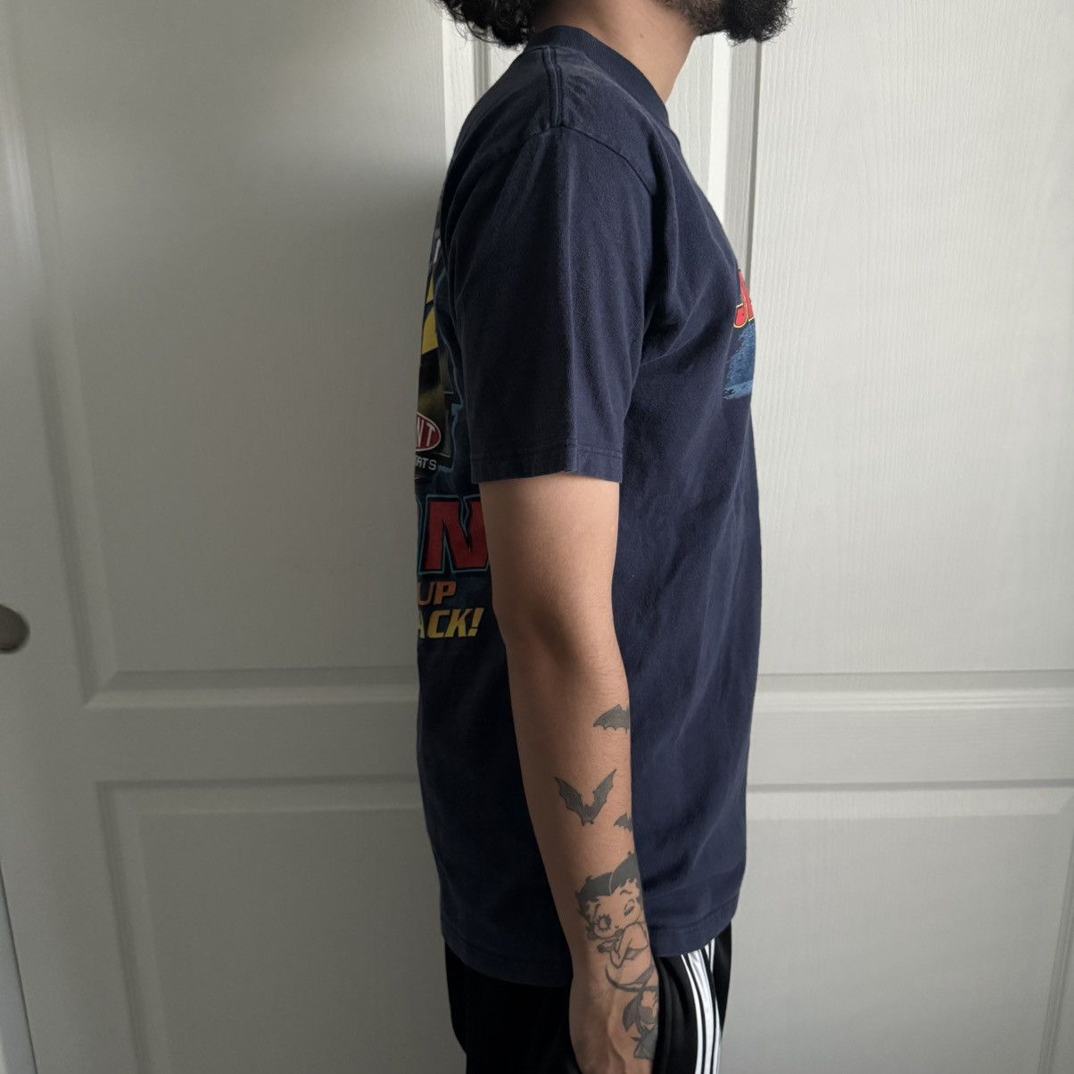 Other Vintage Y2K/2000s Blue Jeff Gordon NASCAR Streetwear Tee ! Size US M / EU 48-50 / 2 - 2 Thumbnail
