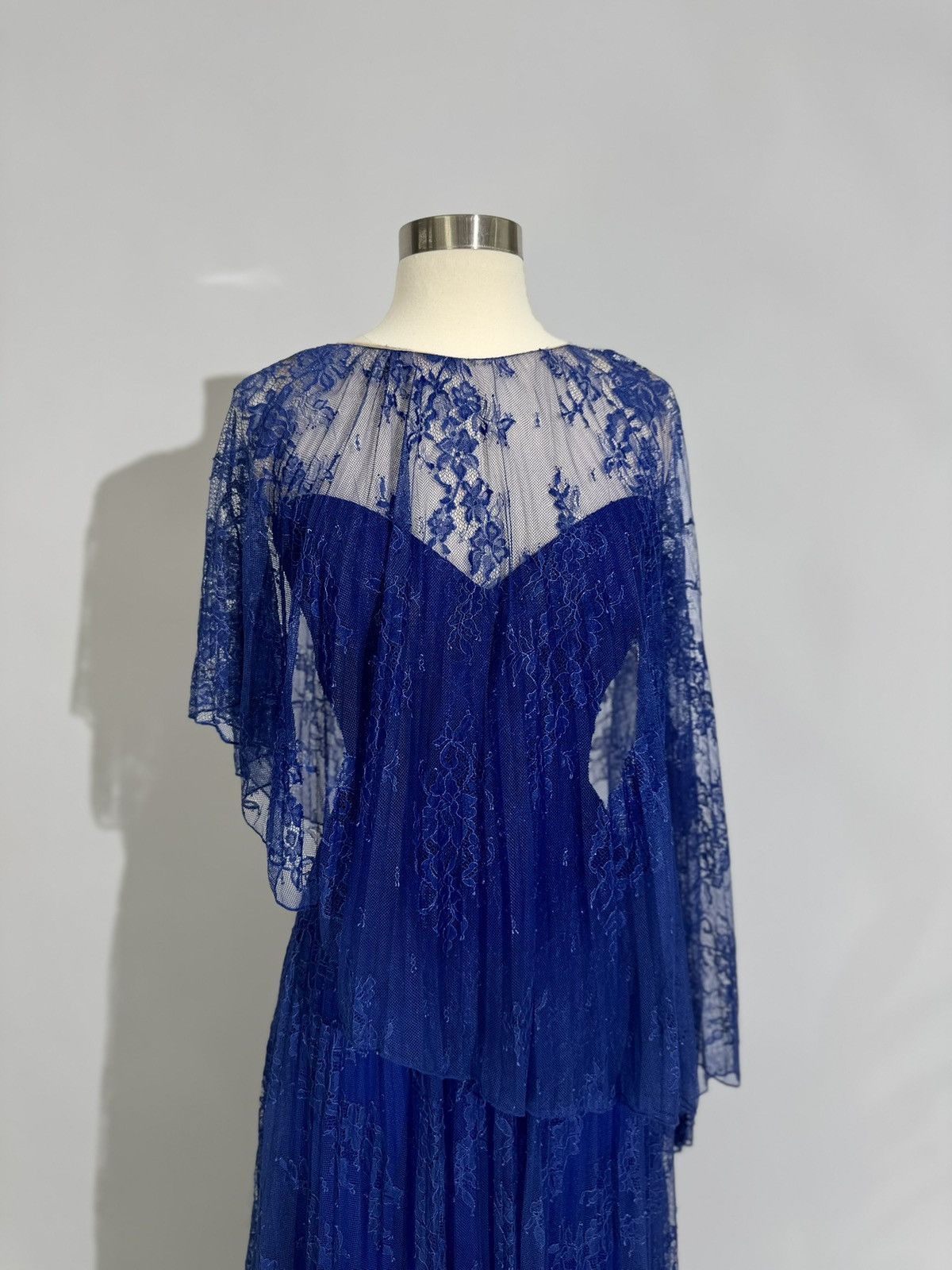 Other Brand New US 8 Gemy Maalouf Chantilly Lace Maxi Gown Size M / US 6-8 / IT 42-44 - 2 Thumbnail