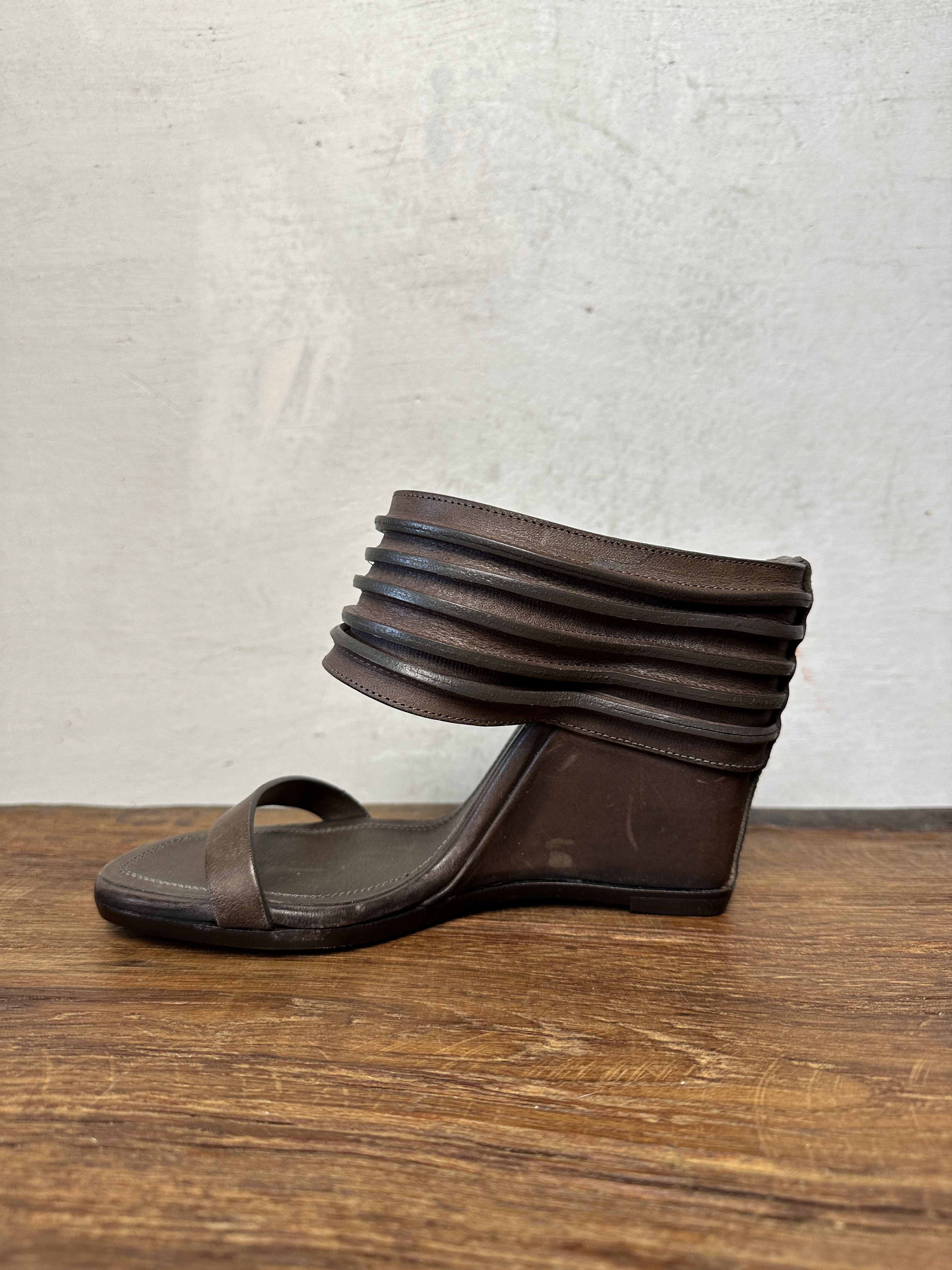 Rick Owens Rick Owens SS14 Vicious Ruhlmann Platform Sabot Size US 6.5 / IT 36.5 - 4 Thumbnail