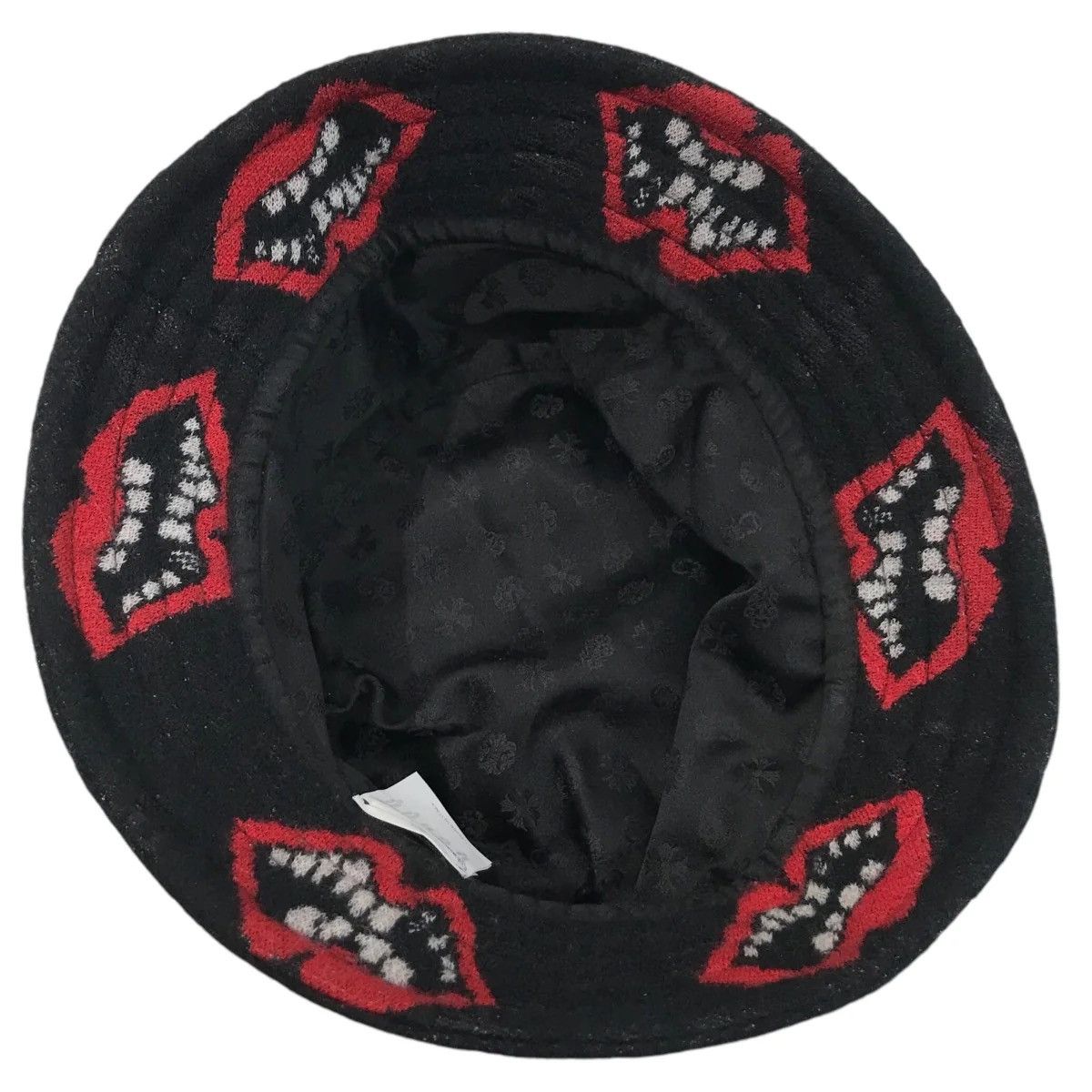 Chrome Hearts × Matty Boy Chrome Hearts Matty Boy Chomper Cashmere Bucket Hat Size ONE SIZE - 5 Thumbnail