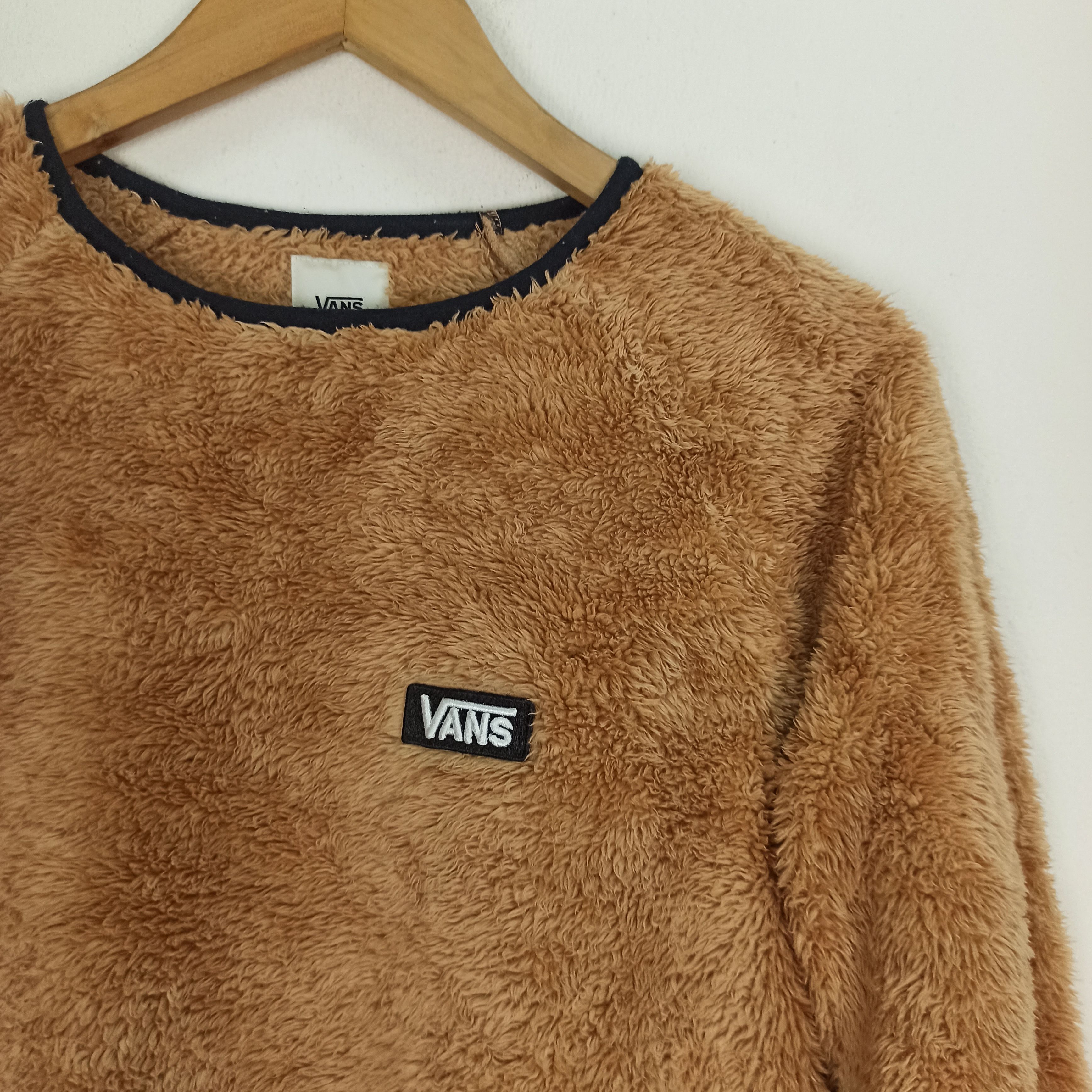 Vans Rare Vans Fleece Sweatshirt Size US M / EU 48-50 / 2 - 2 Thumbnail